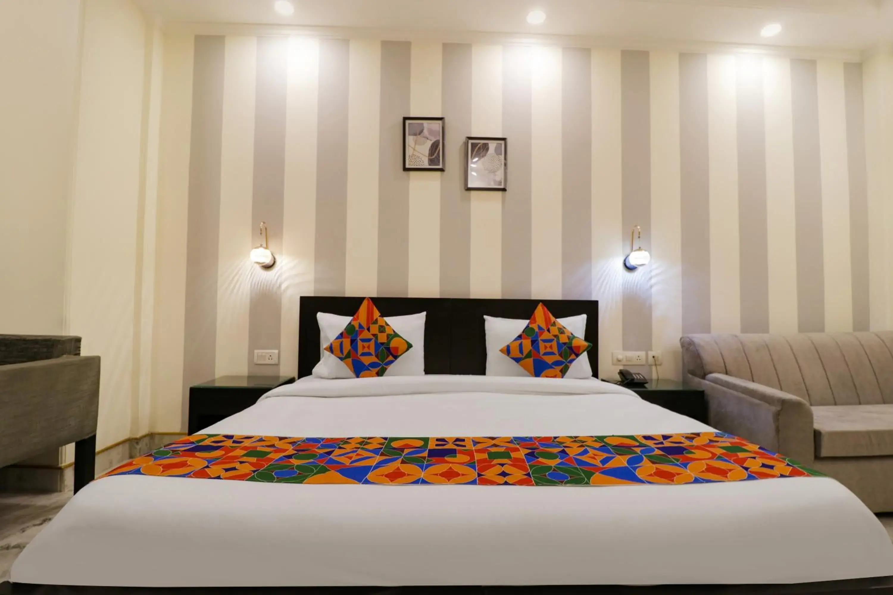 Bed in FabHotel RR Residency - DLF Cyber City, Gurugram Bed in FabHotel RR Residency - DLF Cyber City, Gurugram