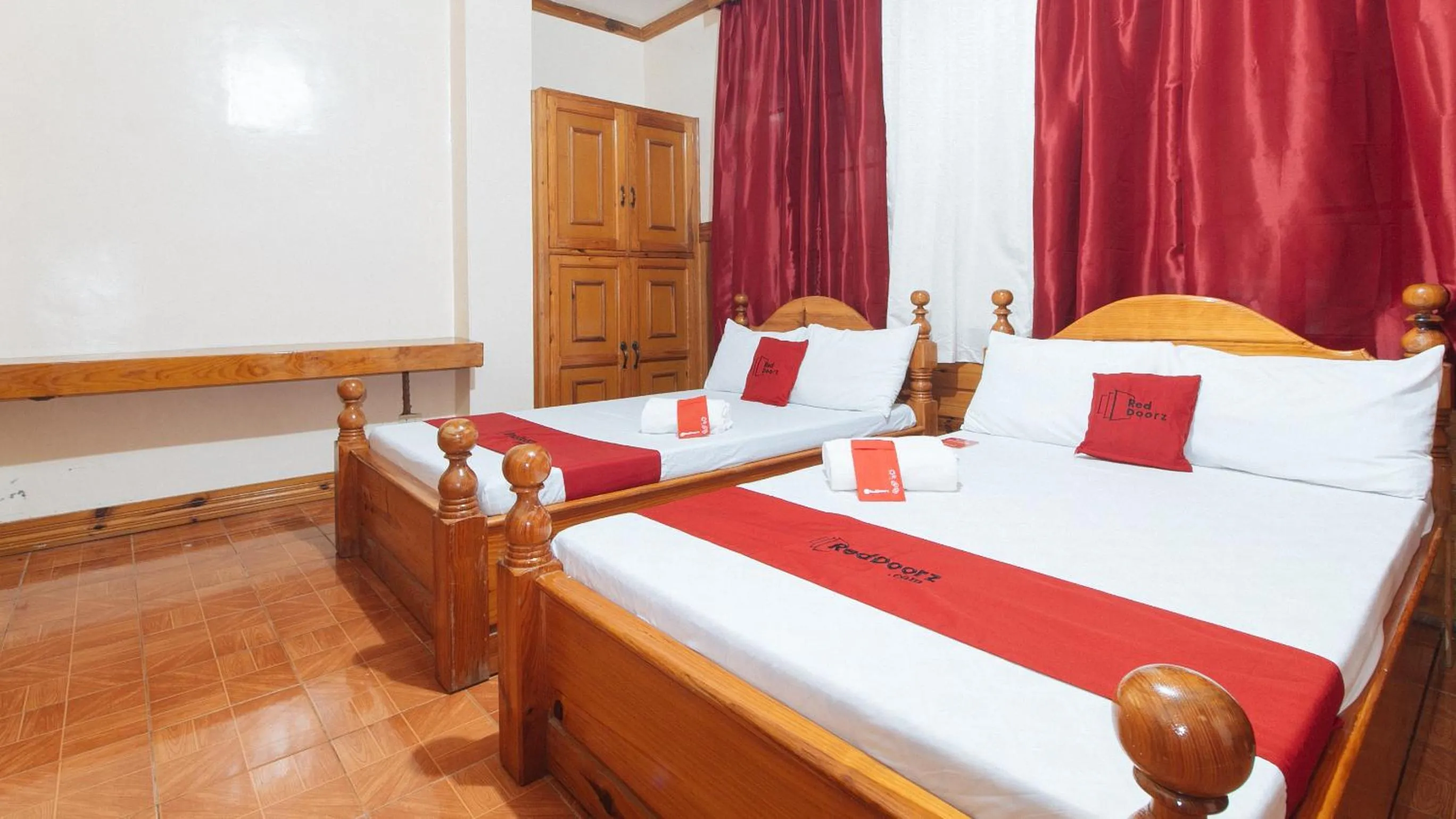 Bed in RedDoorz @ Sagada Sunrise View Homestay