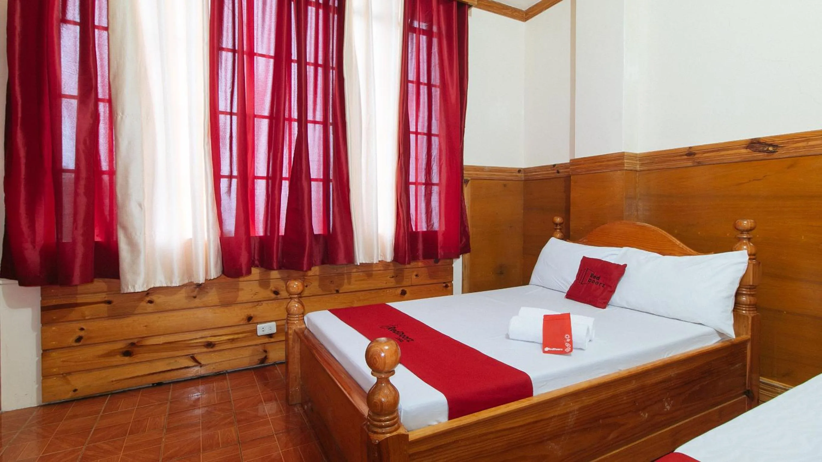 Bed in RedDoorz @ Sagada Sunrise View Homestay