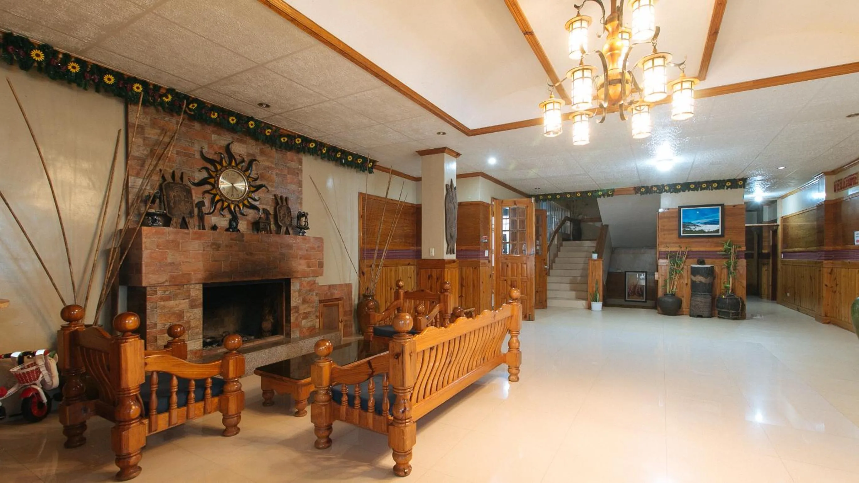 Living room in RedDoorz @ Sagada Sunrise View Homestay