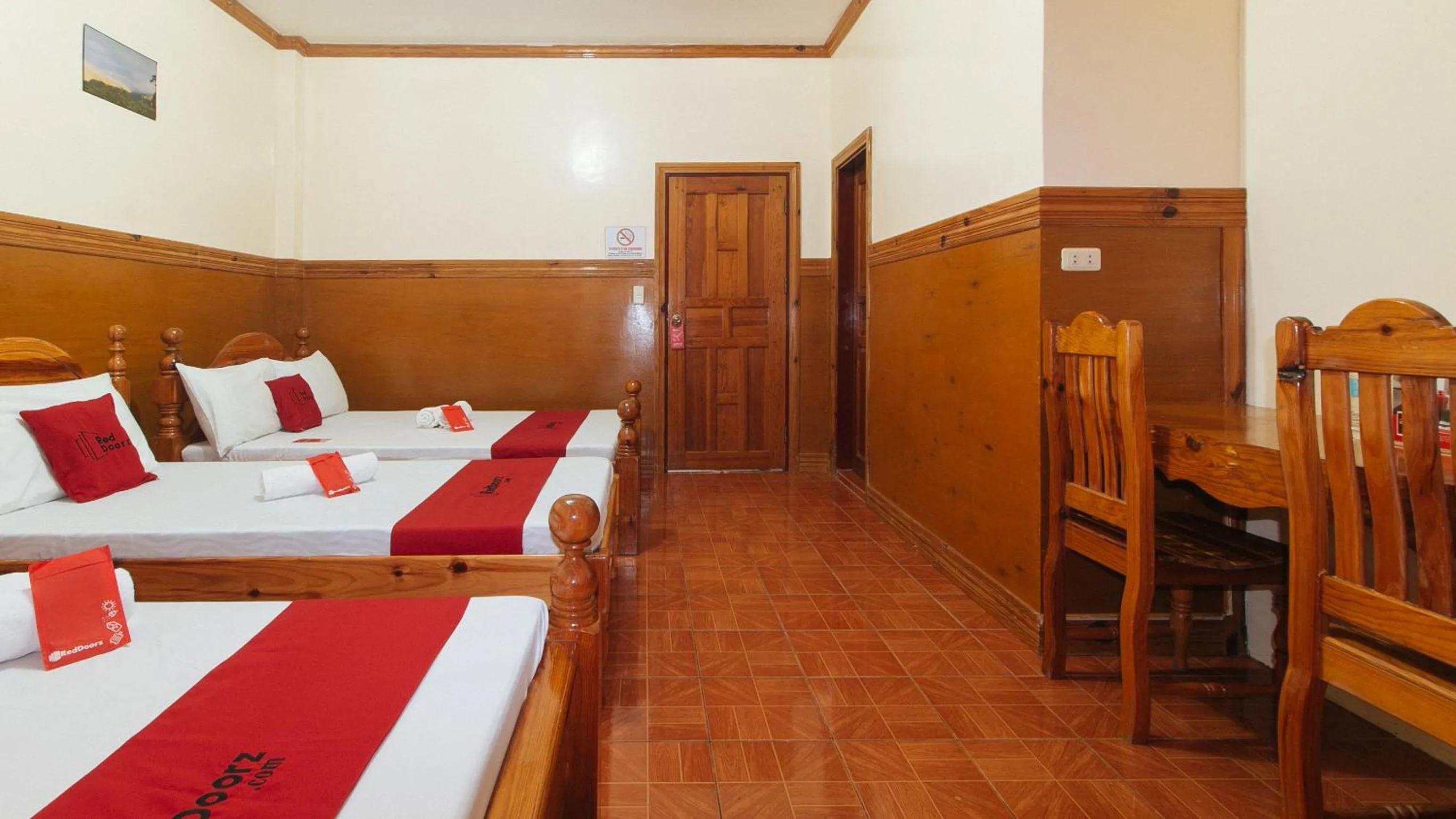 Bed in RedDoorz @ Sagada Sunrise View Homestay