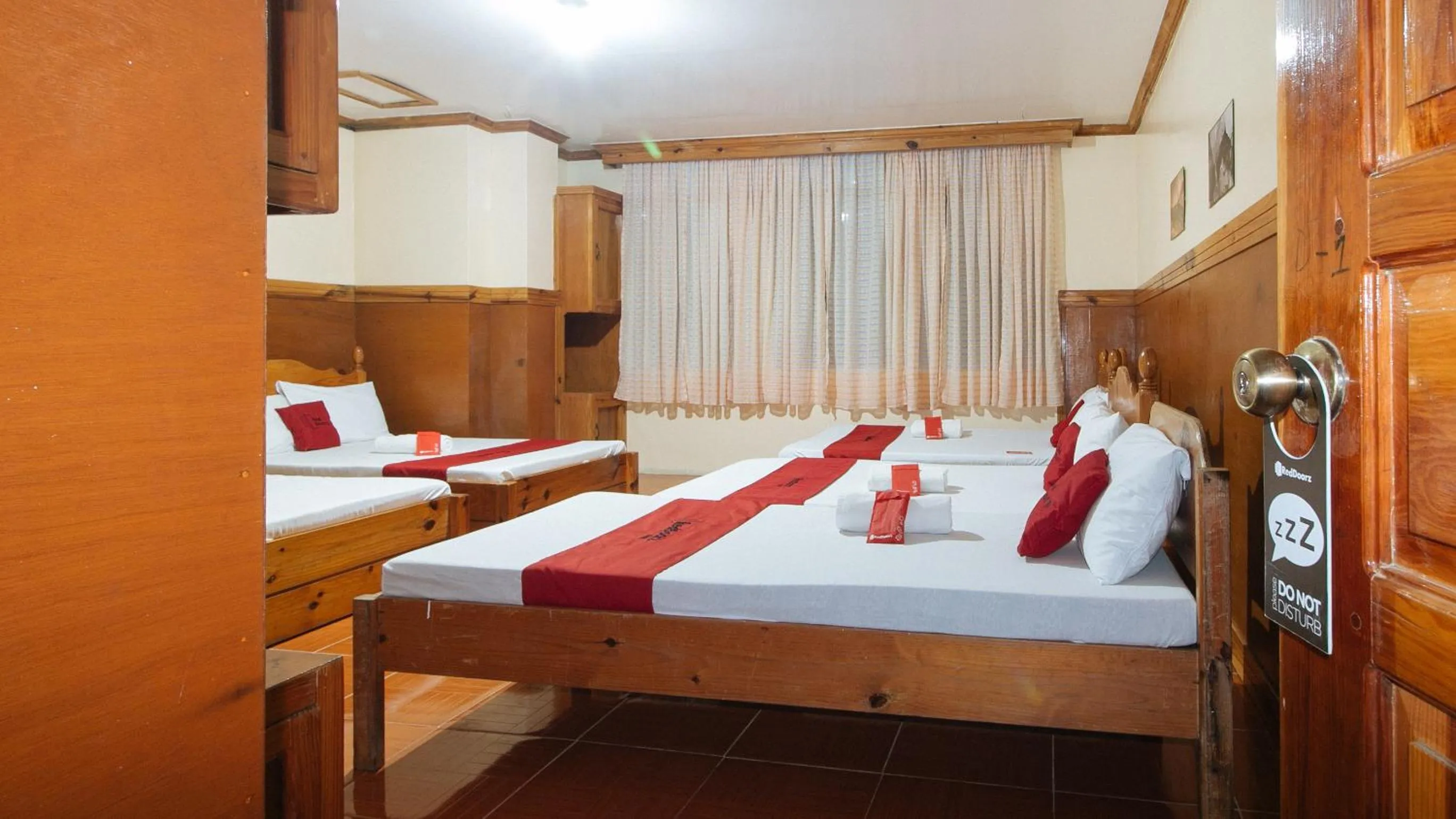 Photo of the whole room, Bed in RedDoorz @ Sagada Sunrise View Homestay