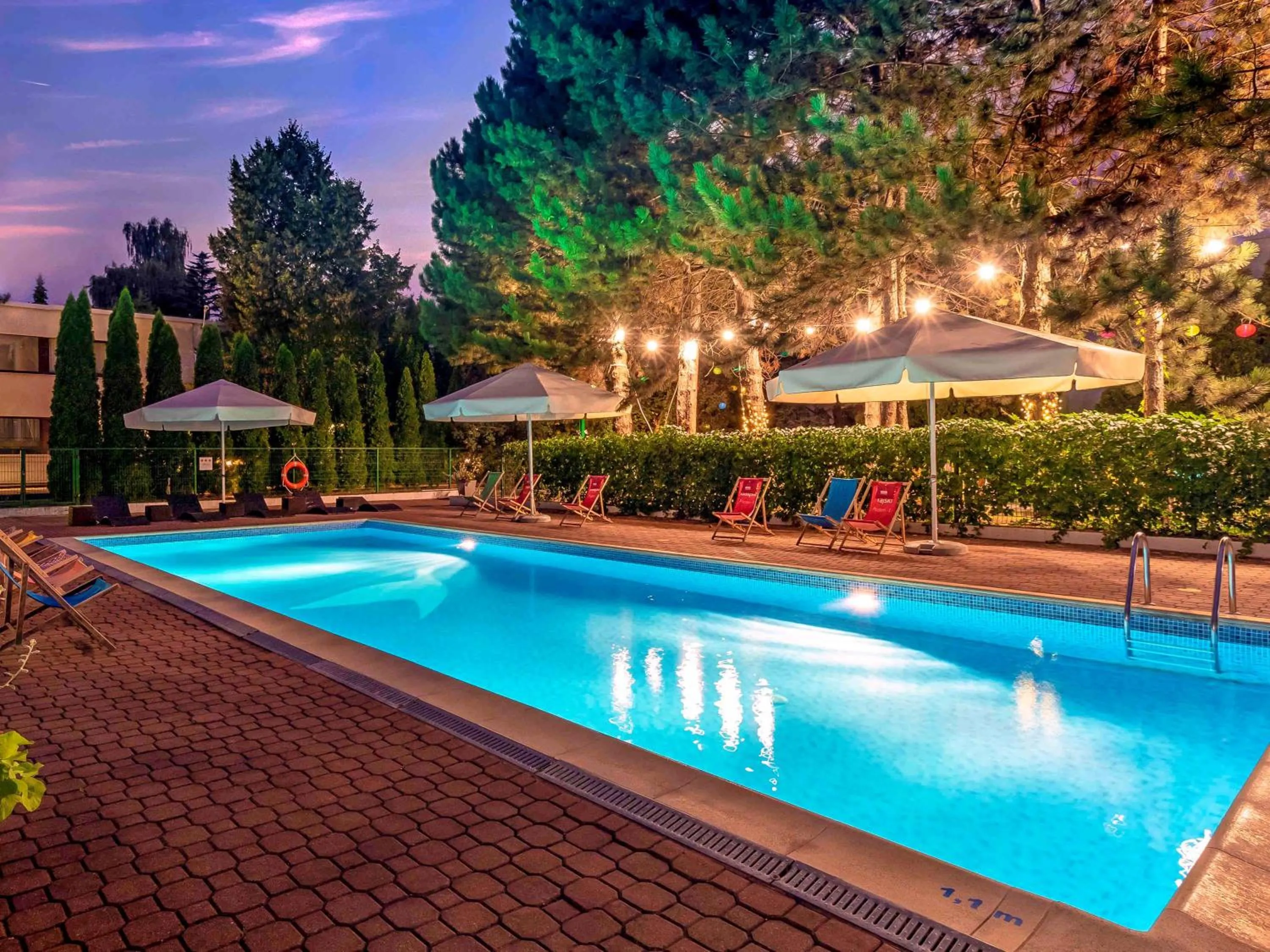 On site in Novotel Warszawa Airport