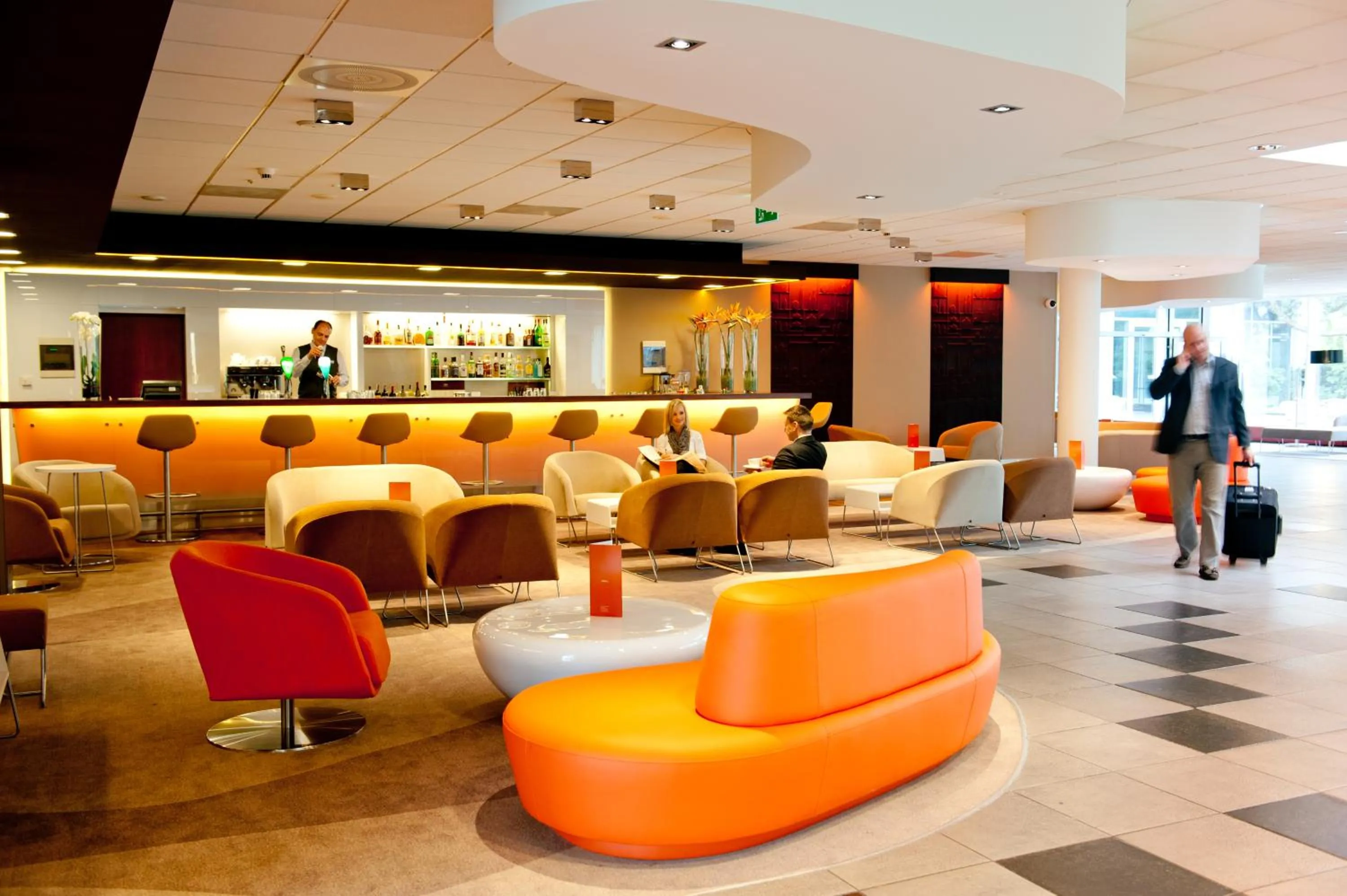 Lounge or bar in Novotel Warszawa Airport