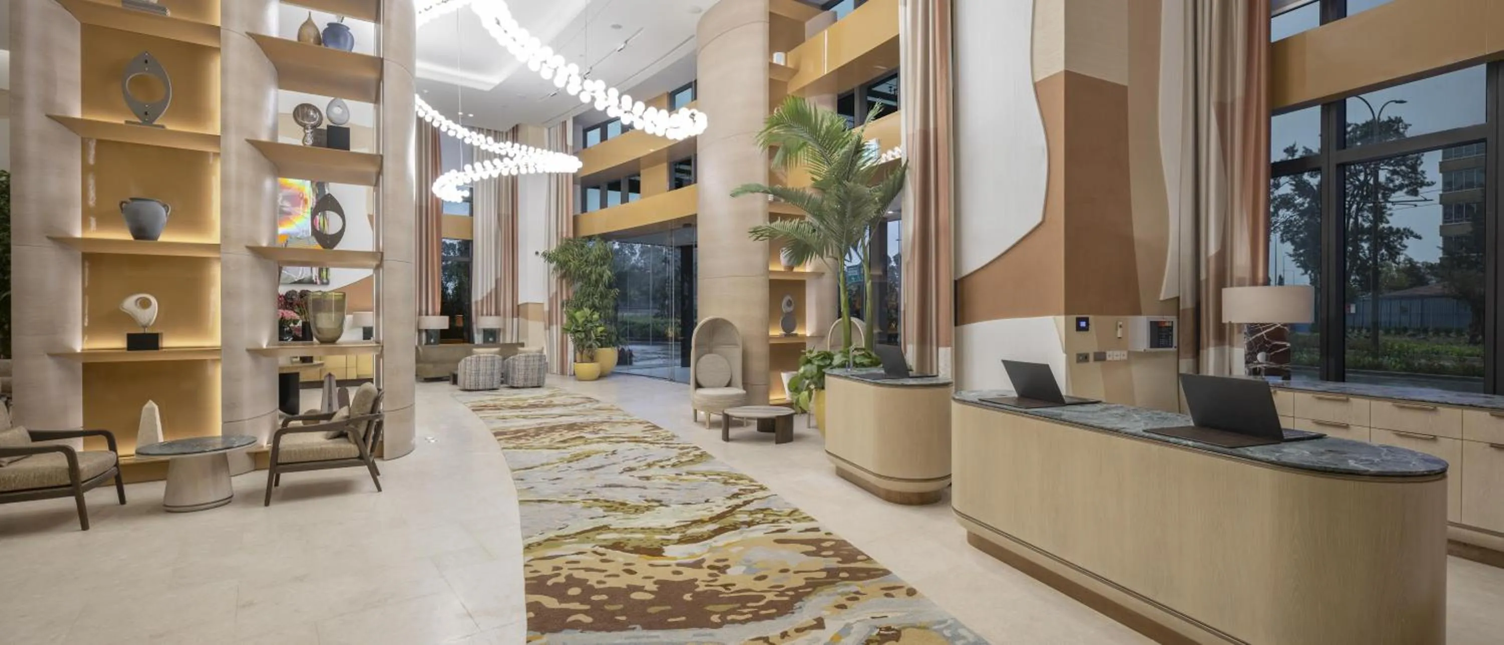 Lobby or reception in Grand Hyatt Izmir IstinyePark