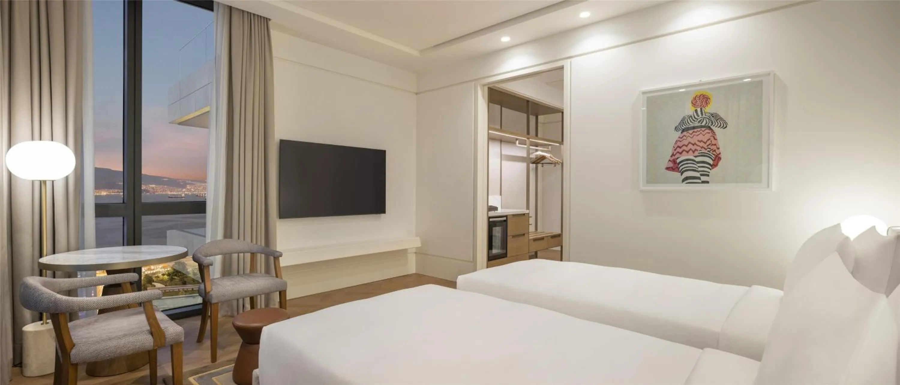 Bedroom, Bed in Hyatt Regency Izmir IstinyePark