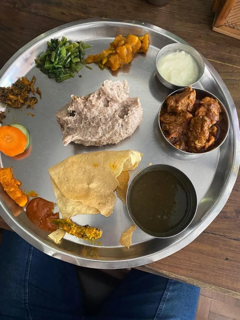 Lunch in Hotel Aagaman - Best Family Hotel in Bandipur