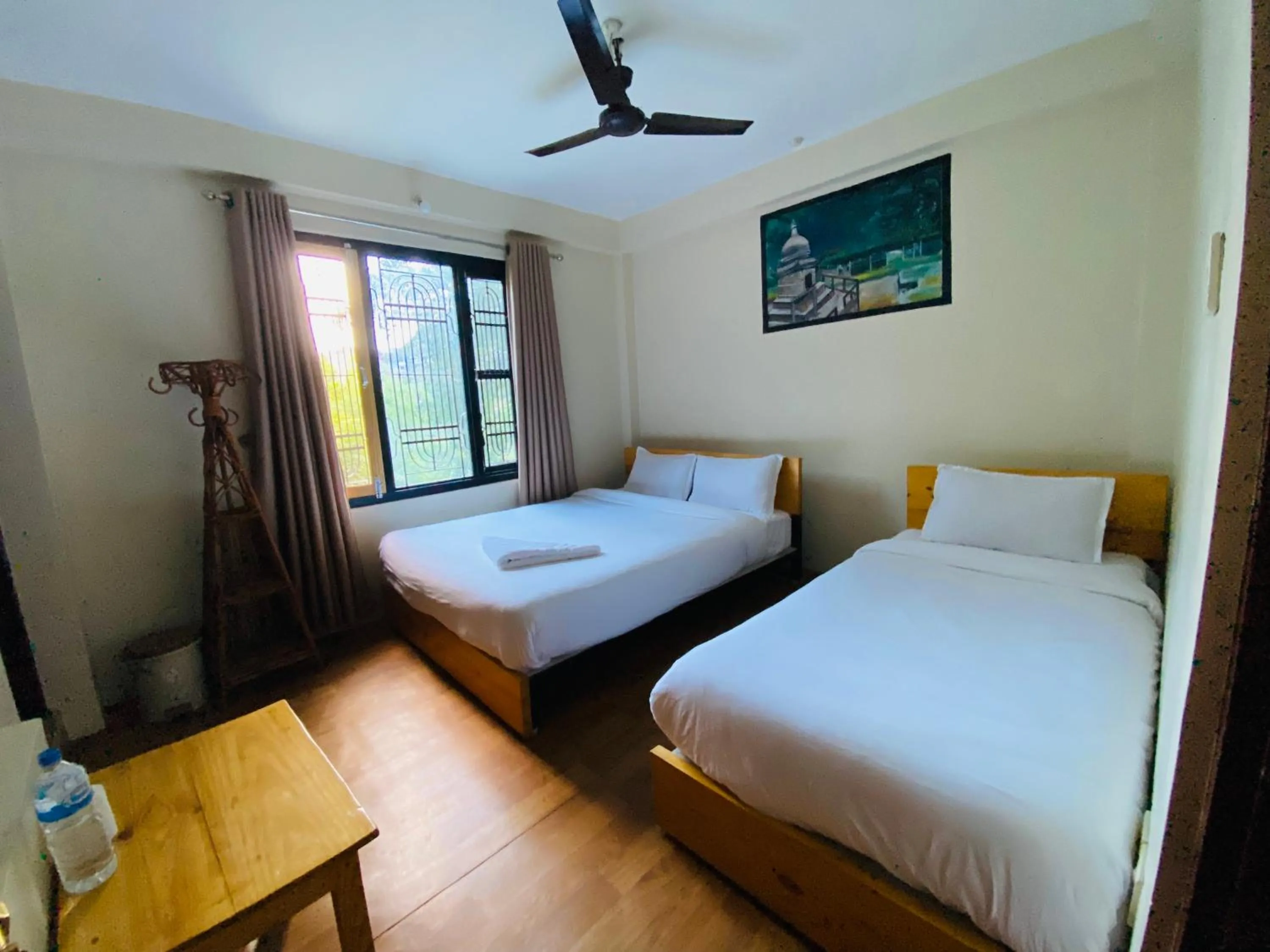 Bed in Hotel Aagaman - Best Family Hotel in Bandipur