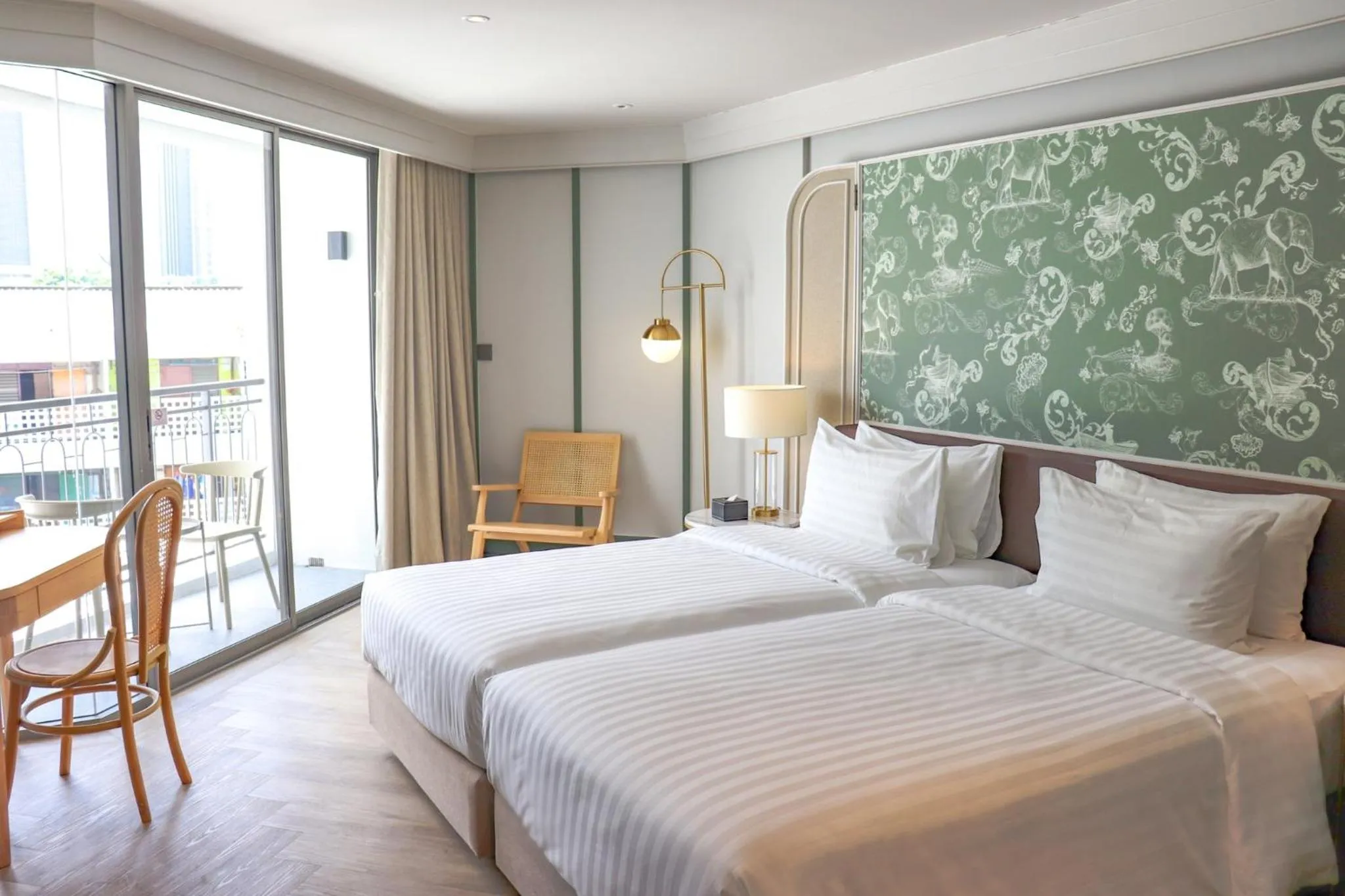 Bed in The Quarter Chaophraya by UHG