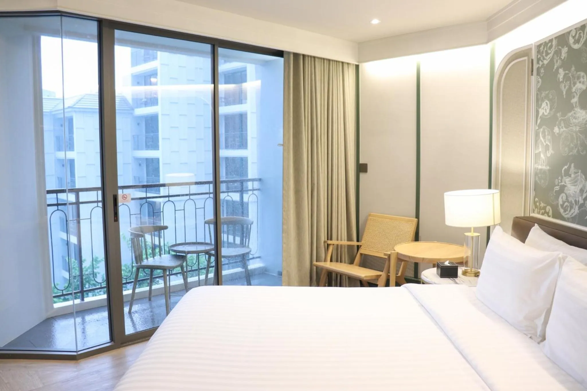 View (from property/room), Bed in The Quarter Chaophraya by UHG