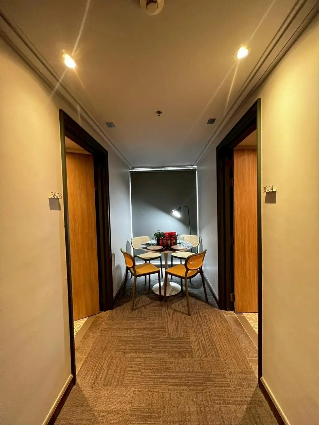 Seating area in The Quarter Chaophraya by UHG