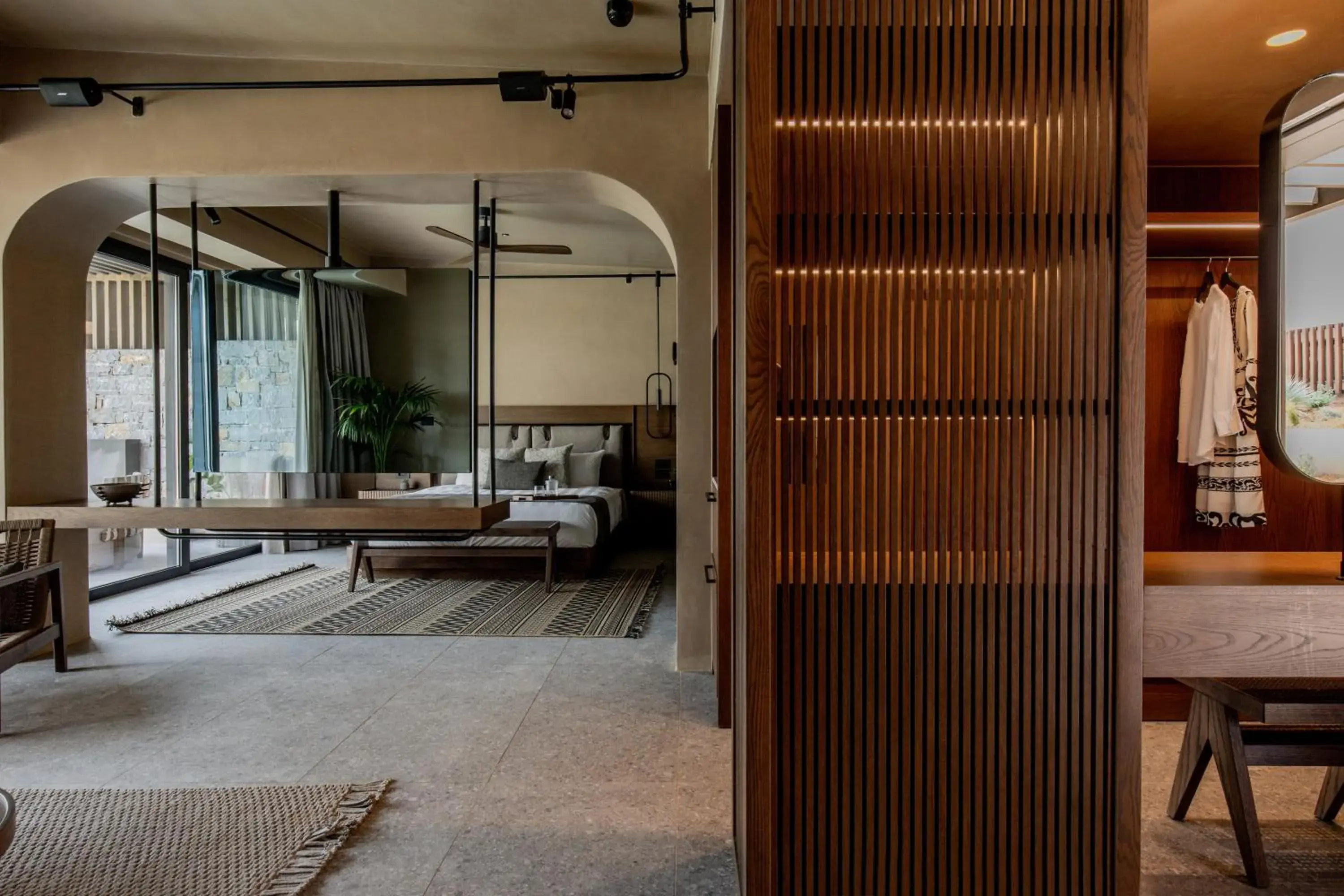 Photo of the whole room, Bed in Pnoe Breathing Life - Adults Only Photo of the whole room, Bed in Pnoe Breathing Life - Adults Only