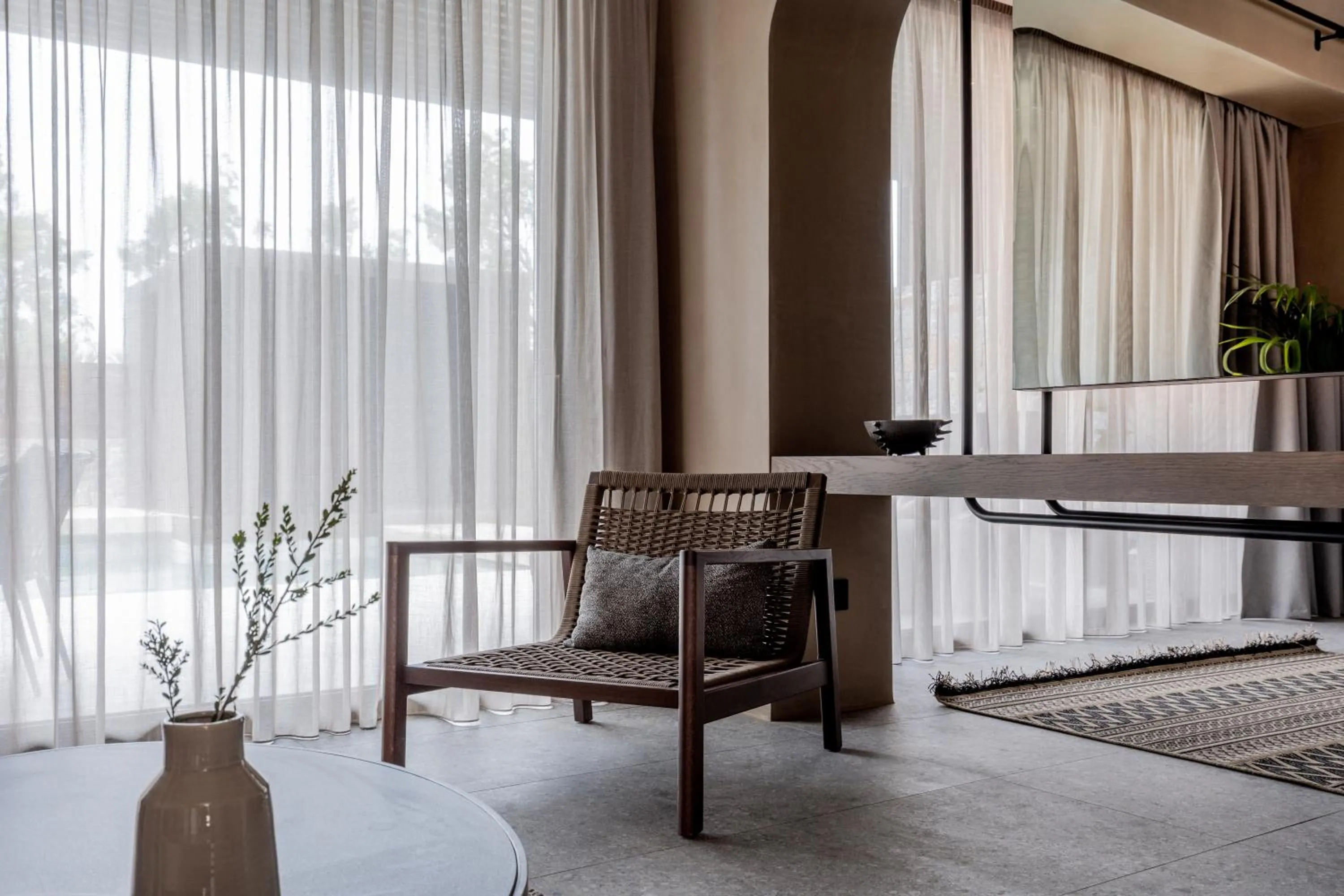 Living room in Pnoe Breathing Life - Adults Only