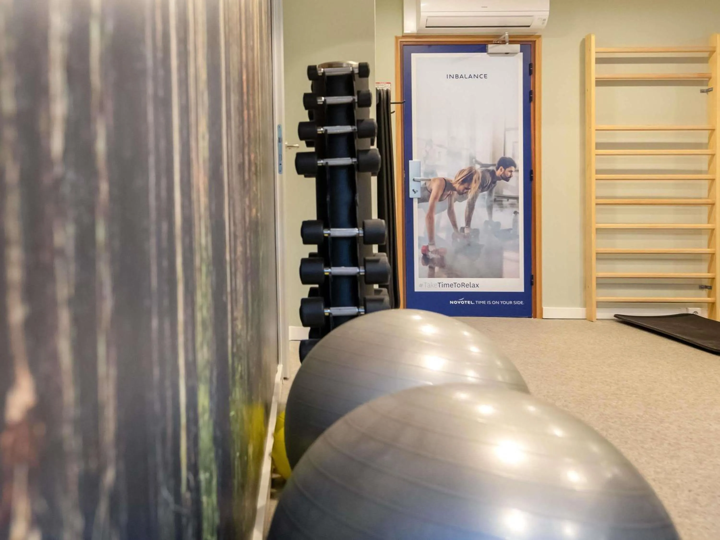 Fitness centre/facilities in Novotel Wrocław City