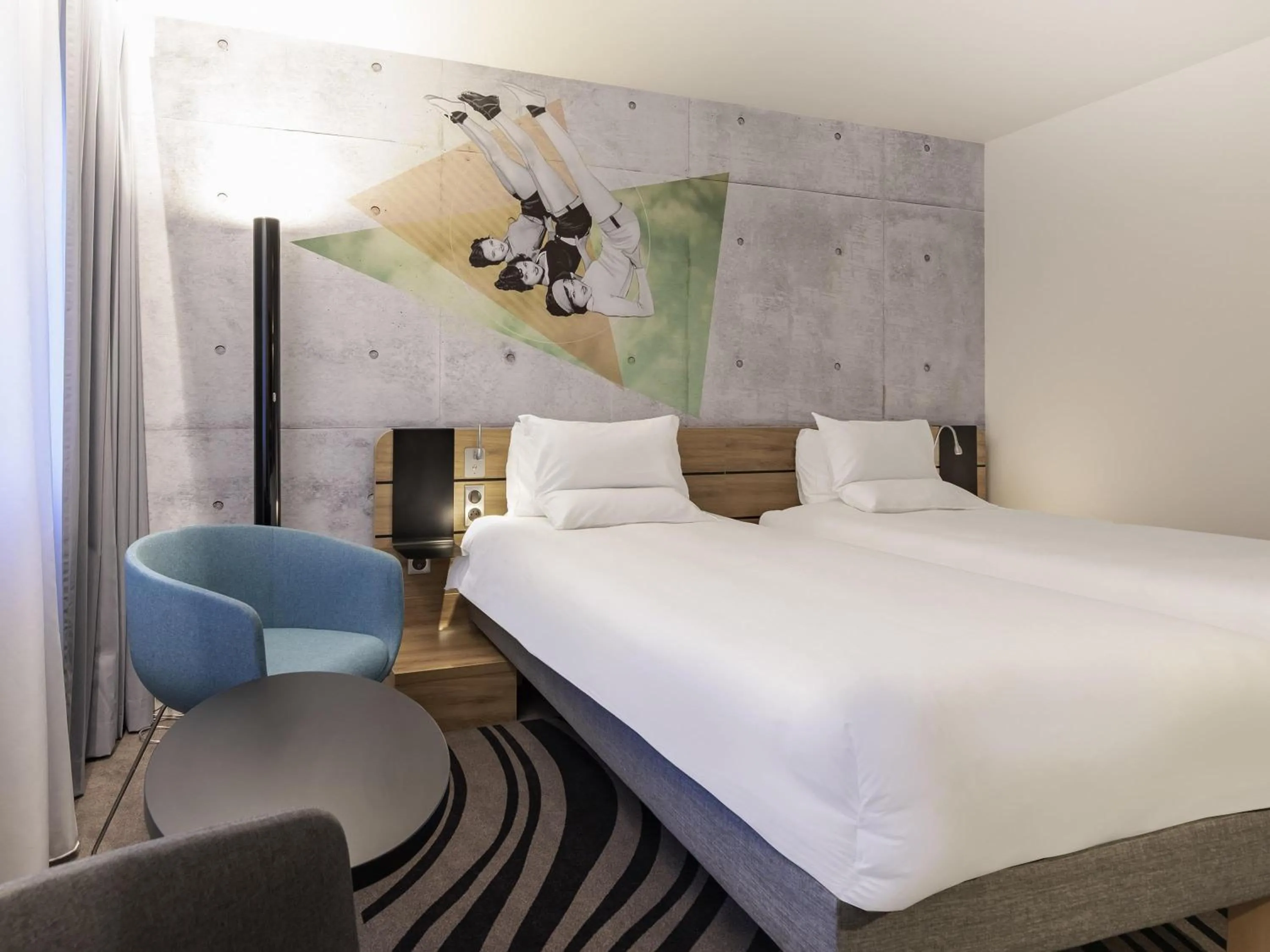 Bedroom, Bed in Novotel Wrocław City