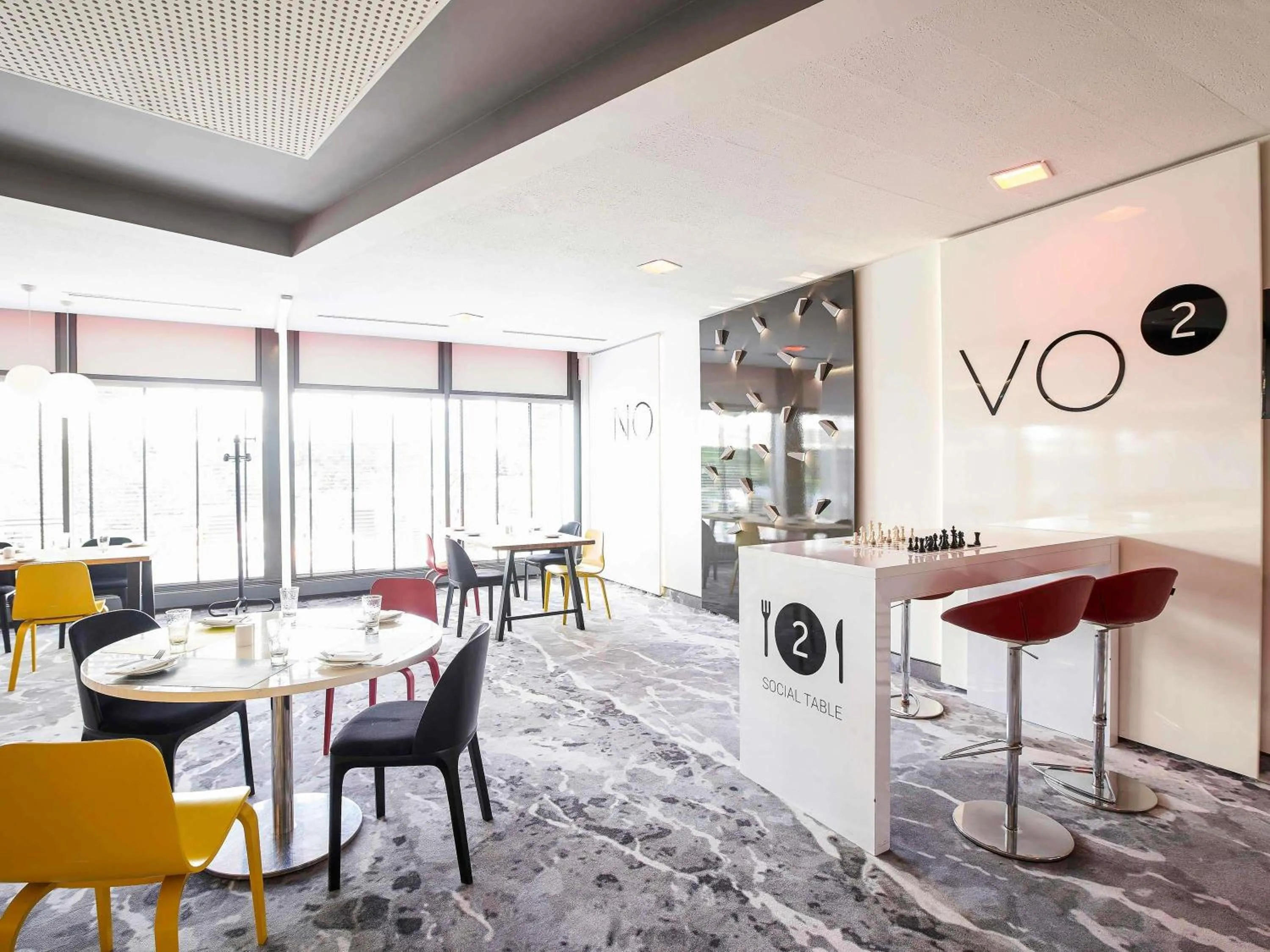 Lounge or bar in Novotel Wrocław City