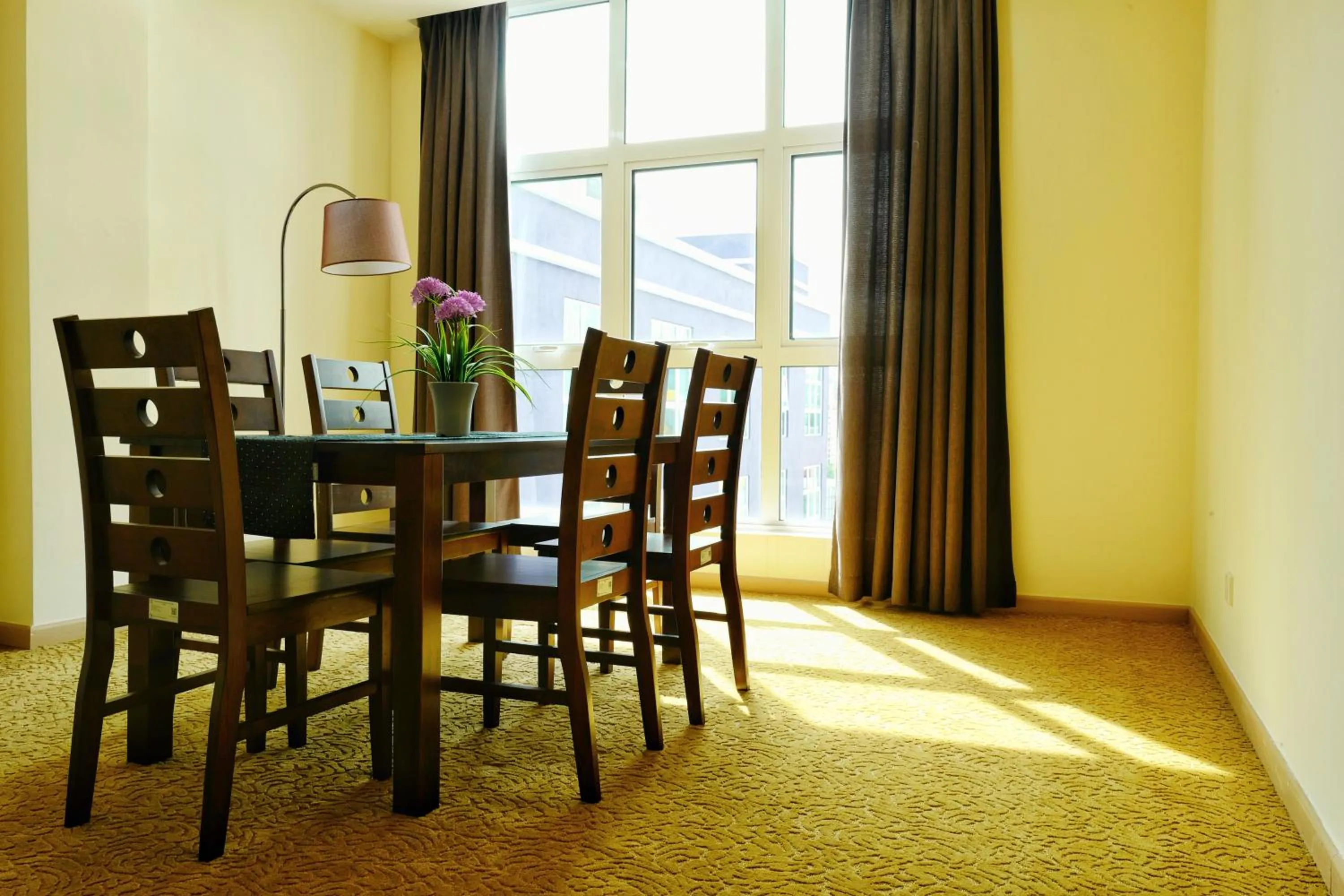 Dining area in Zecon Hotel