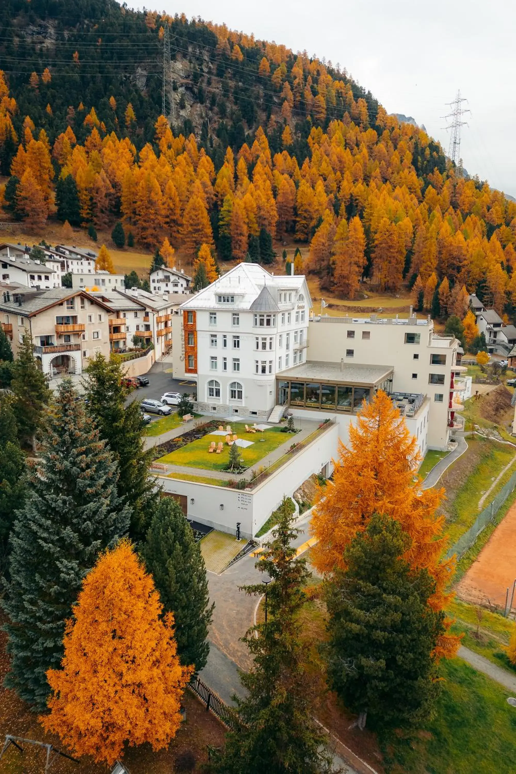 Property building in Sunstar Pontresina Property building in Sunstar Pontresina