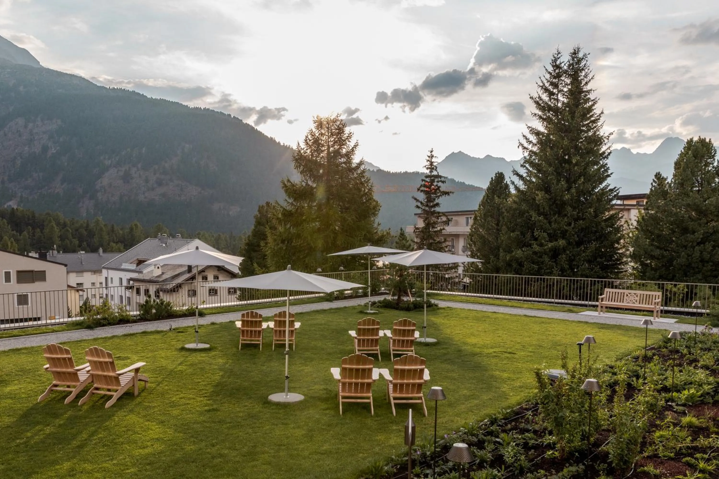 Garden in Sunstar Pontresina