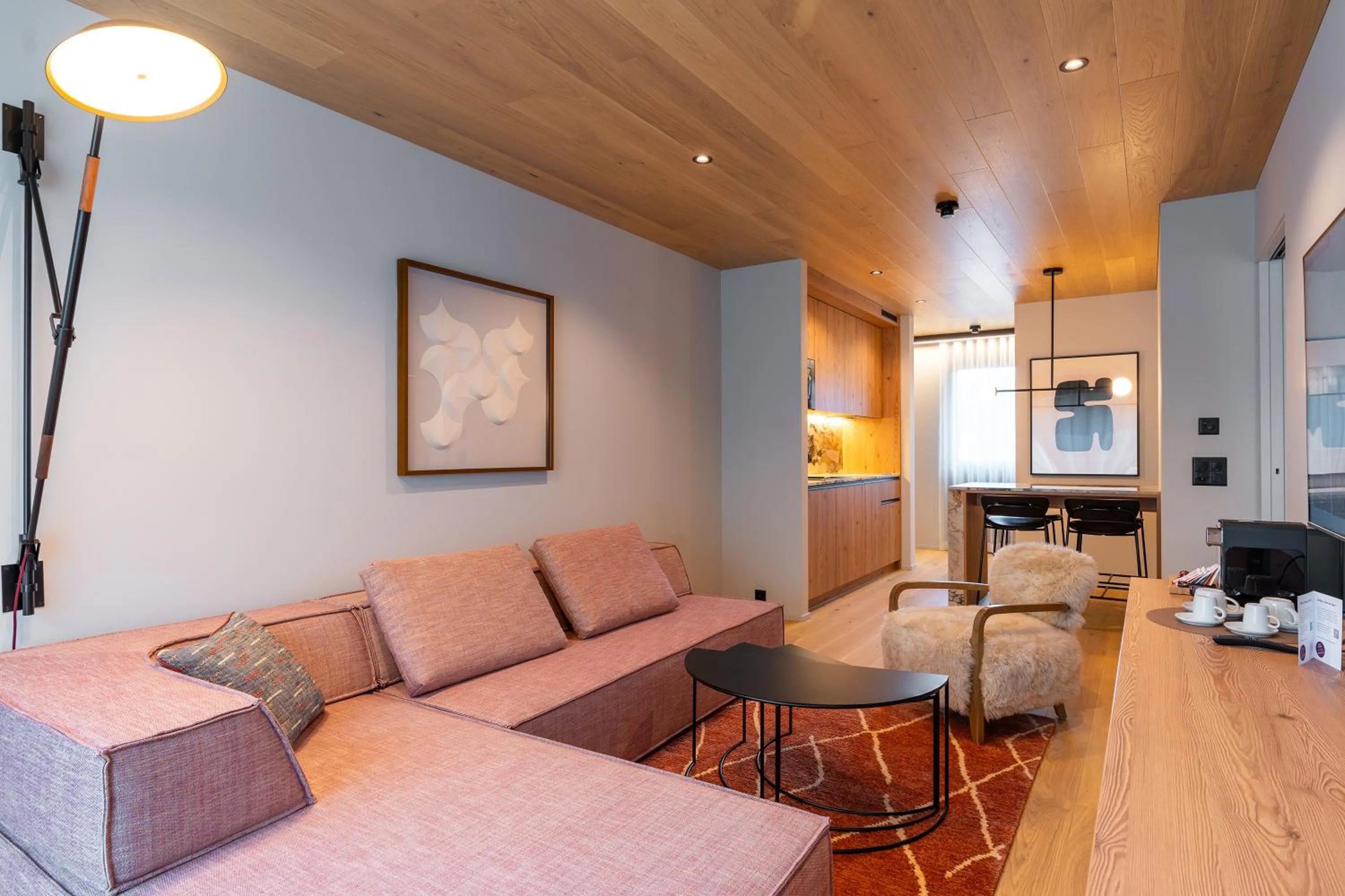 Living room in Sunstar Pontresina