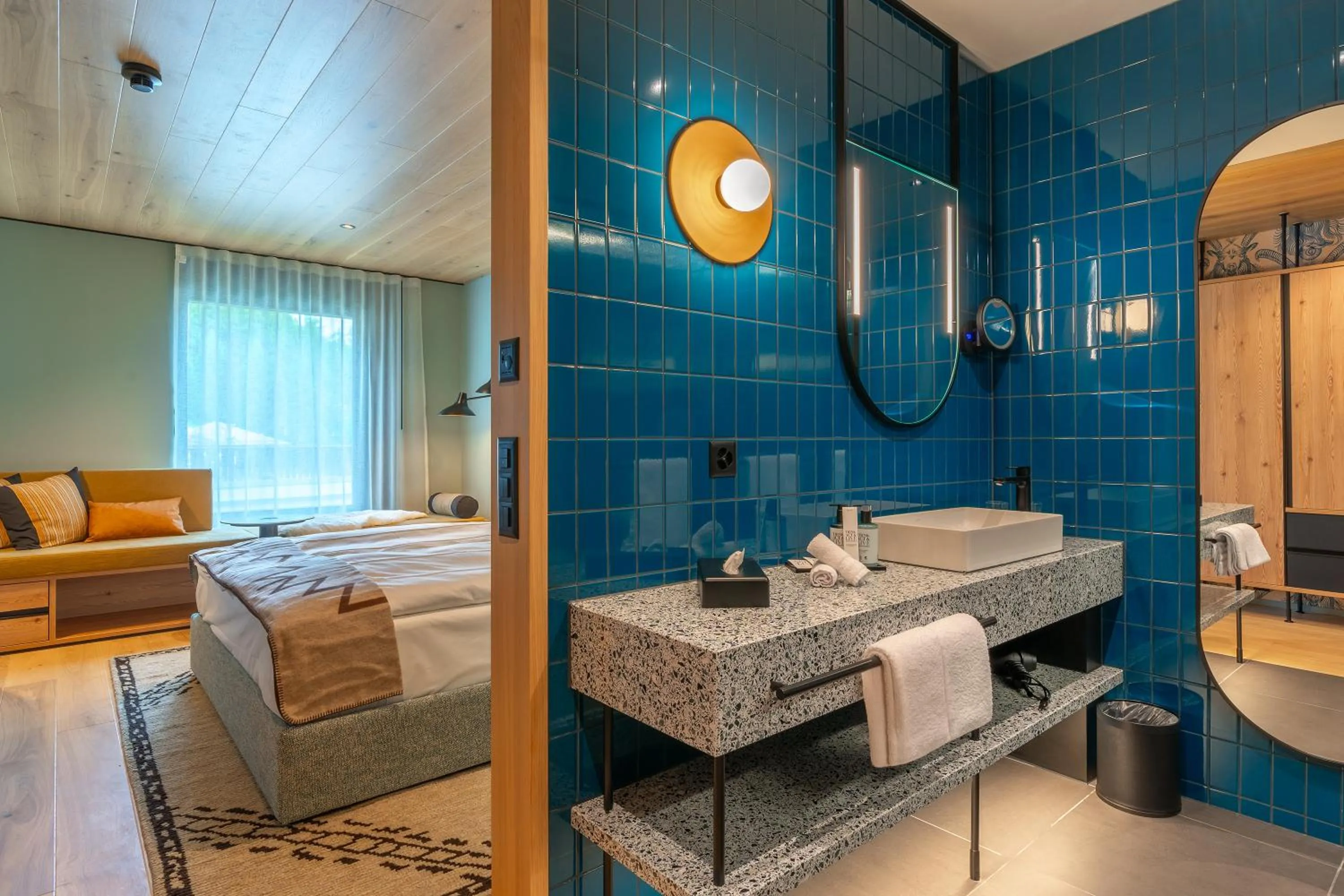 Photo of the whole room, Bed in Sunstar Pontresina