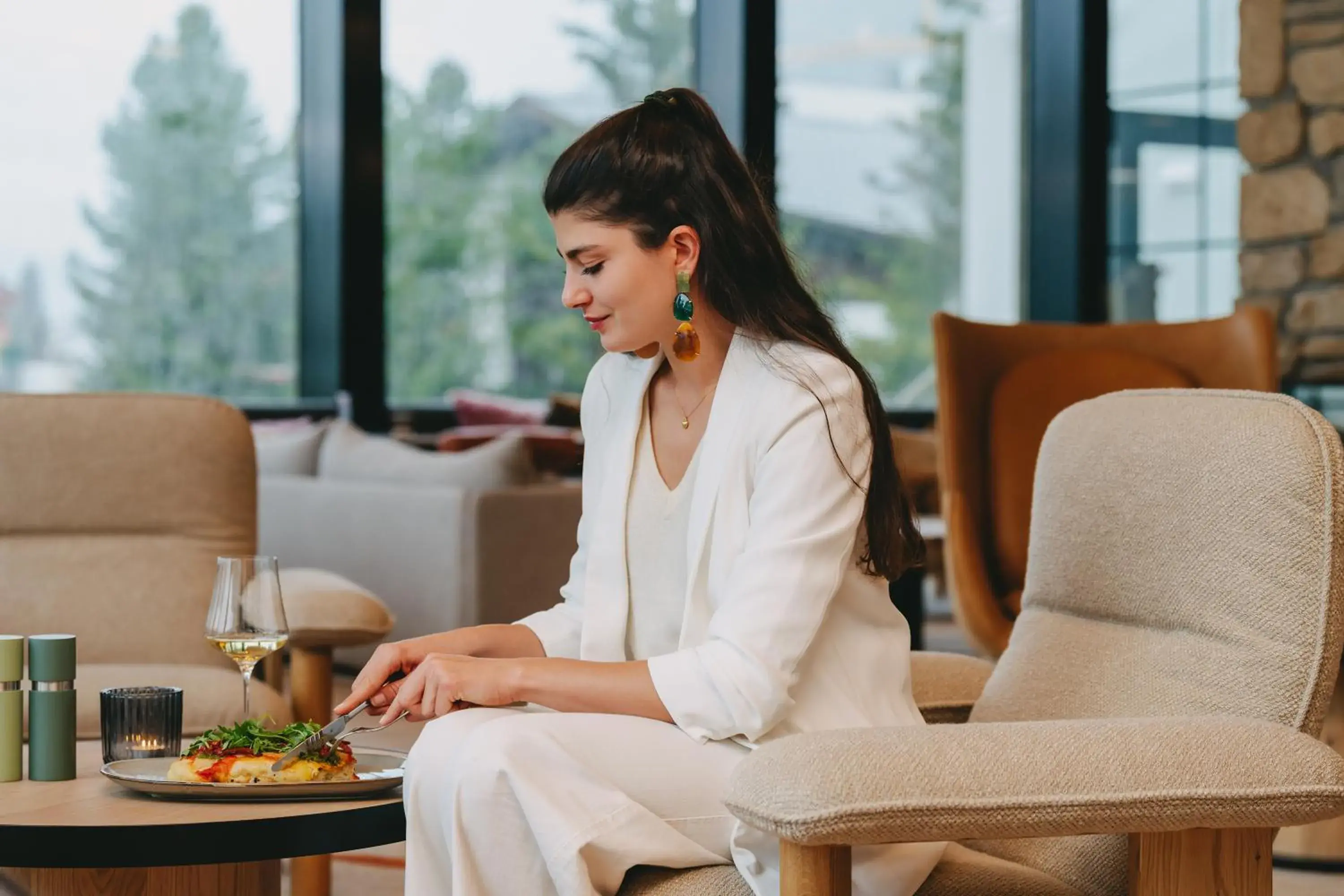 Lounge or bar in Sunstar Pontresina Lounge or bar in Sunstar Pontresina