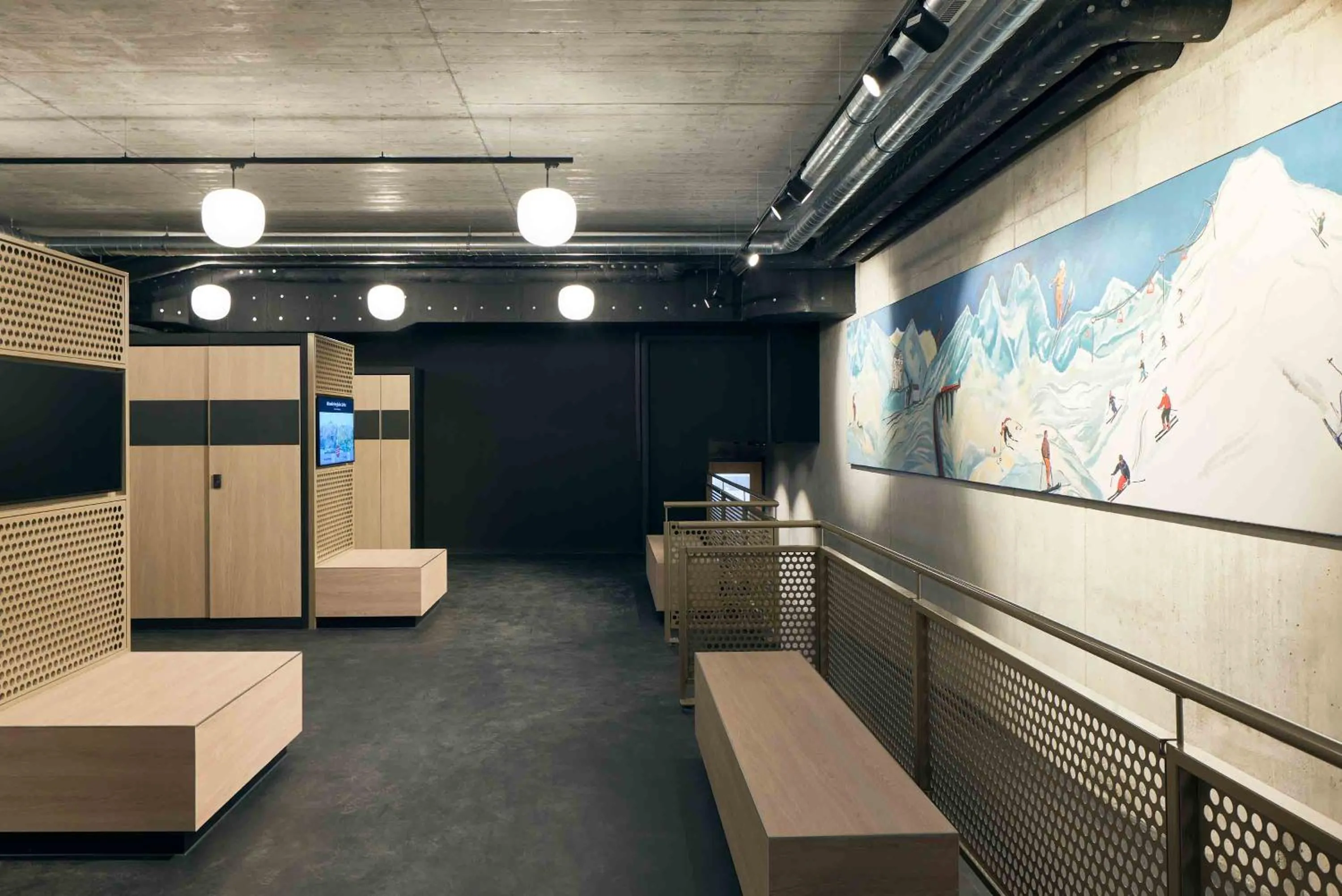 locker in Sunstar Pontresina