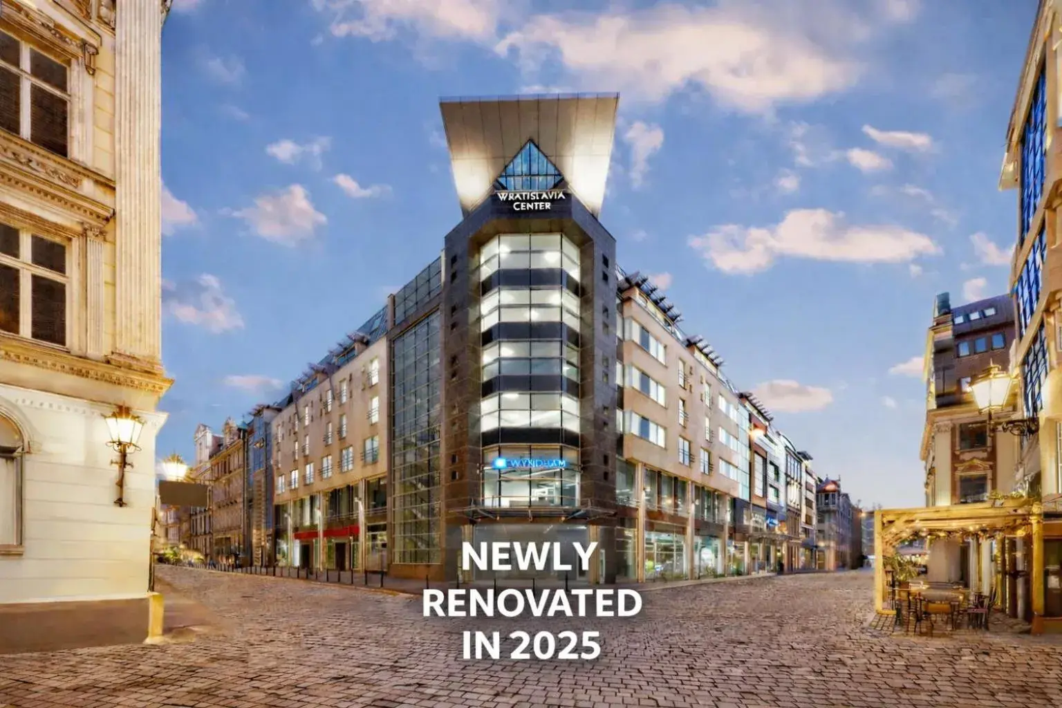 Property building in Wyndham Wroclaw Old Town Property building in Wyndham Wroclaw Old Town