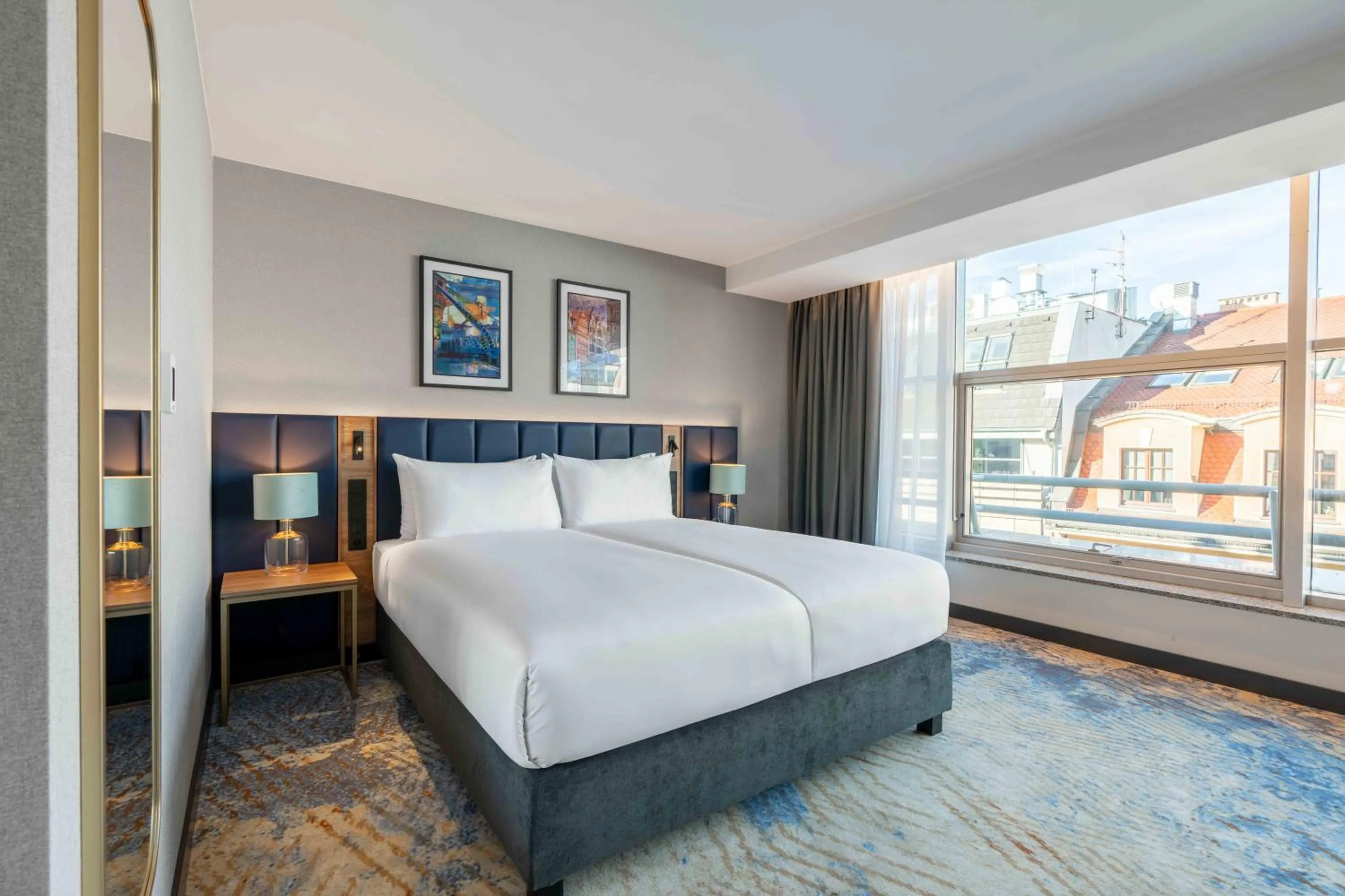 Bed in Wyndham Wroclaw Old Town