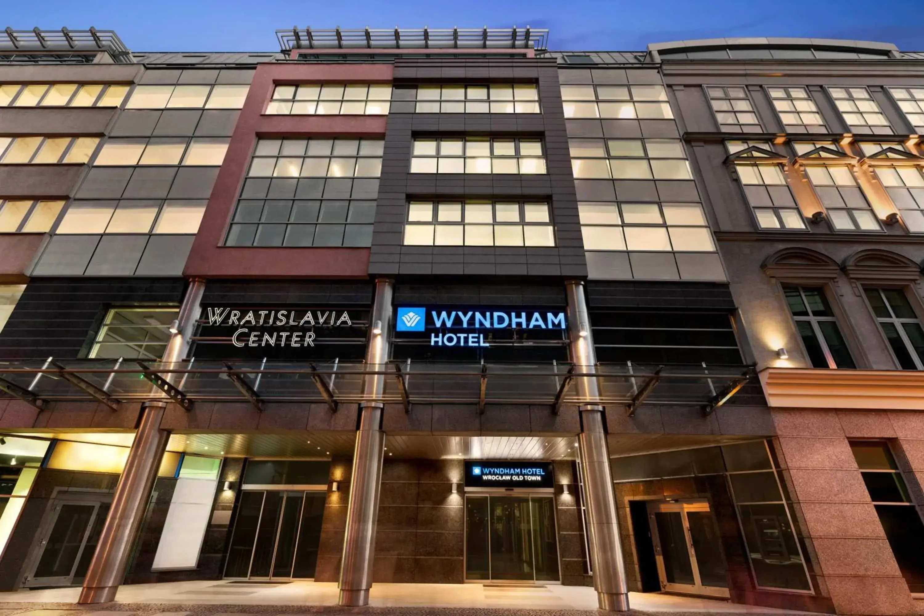 Property building in Wyndham Wroclaw Old Town Property building in Wyndham Wroclaw Old Town