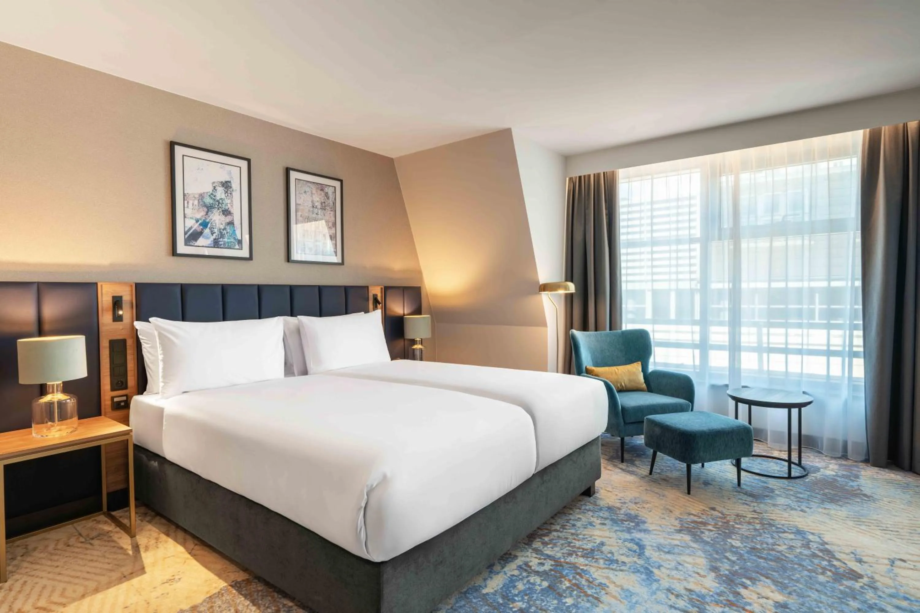 Bed in Wyndham Wroclaw Old Town