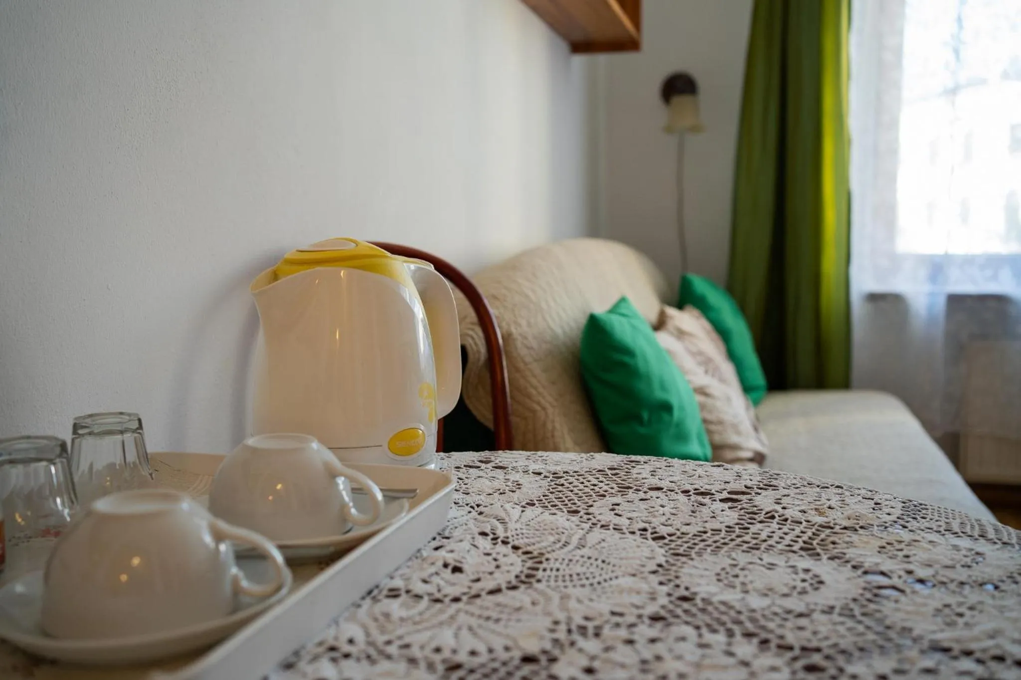 Coffee/tea facilities, Bed in Kolory Guest House