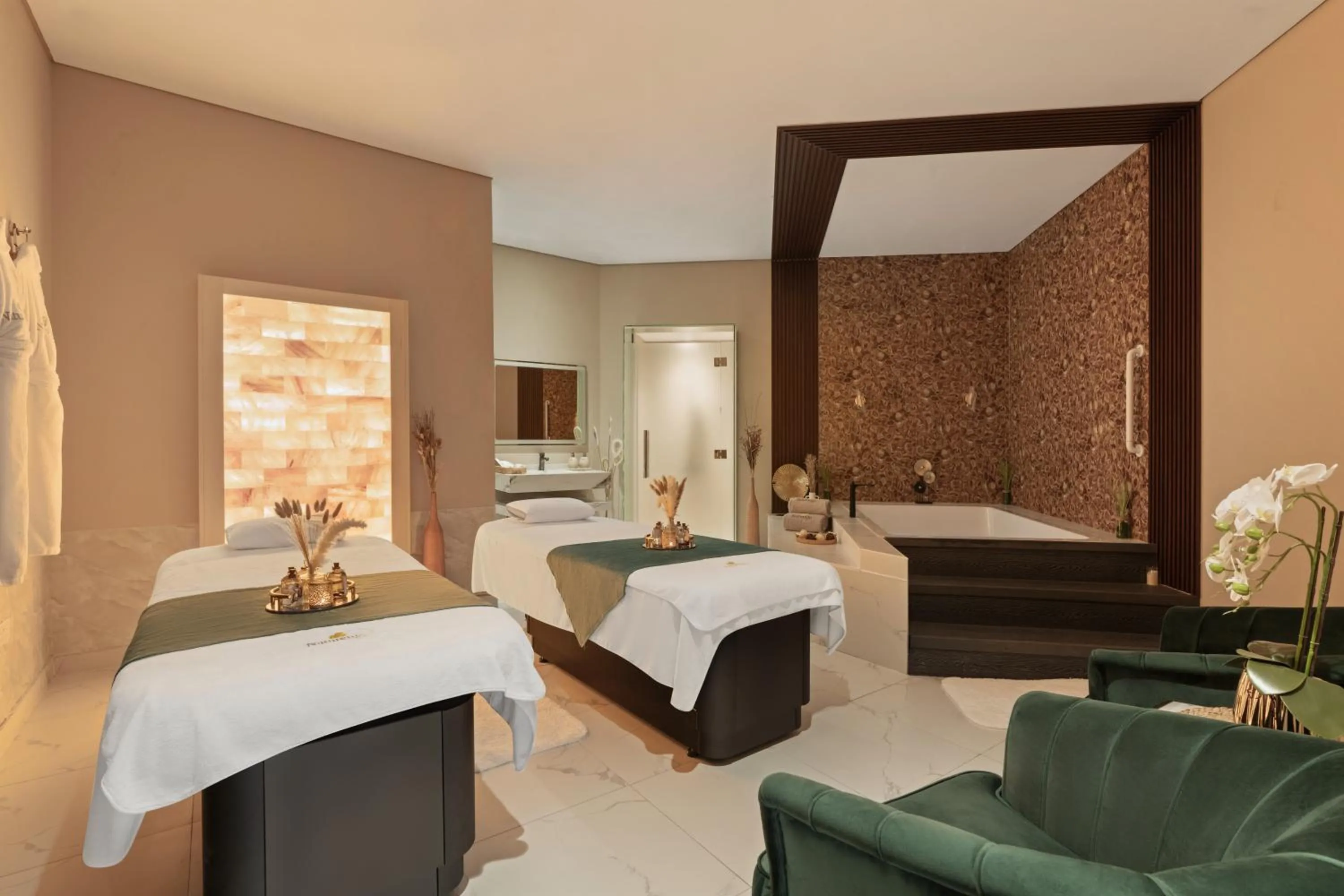 Spa and wellness centre/facilities, Bed in Rixos Marina Abu Dhabi