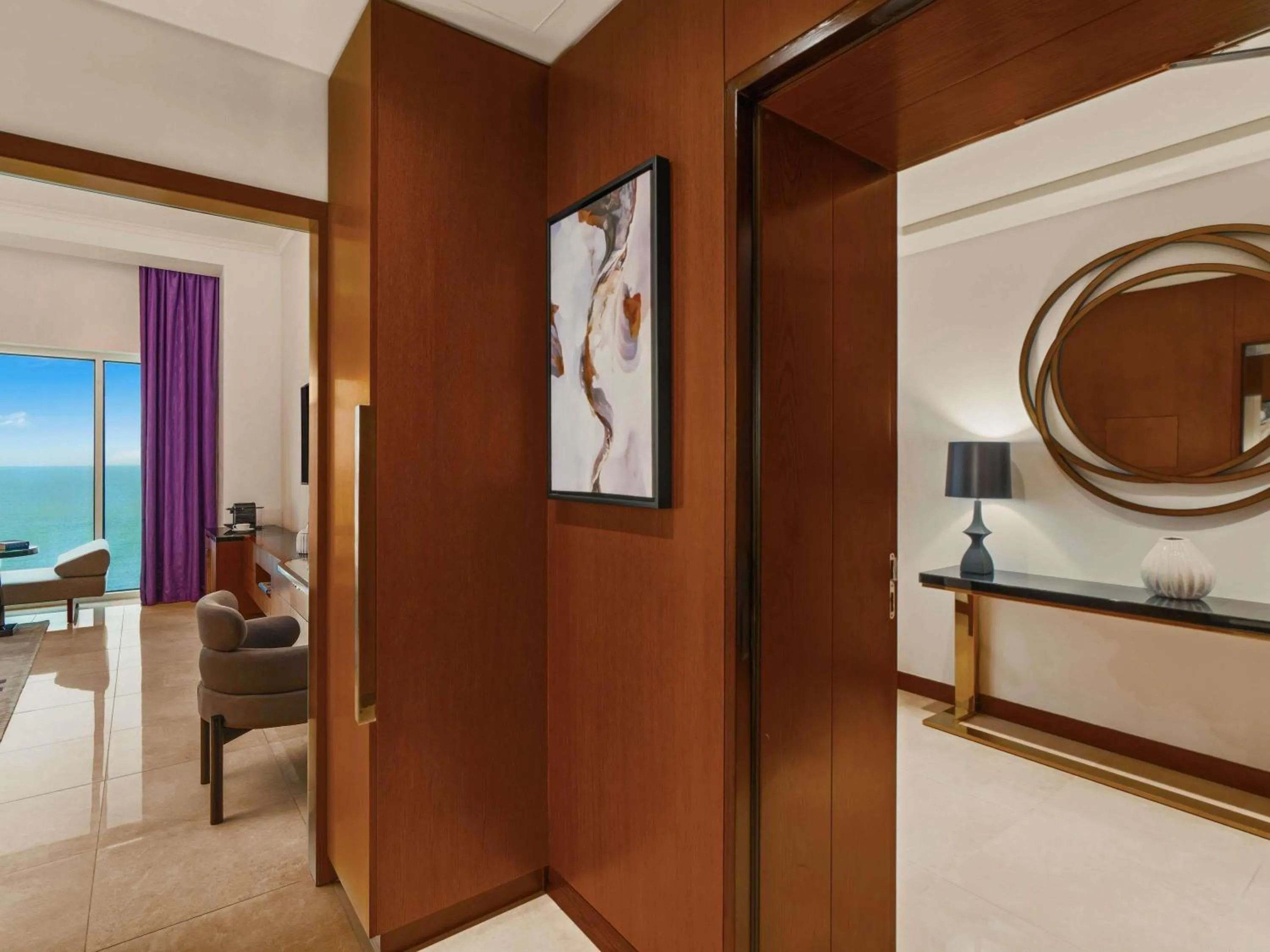 Bedroom in Rixos Marina Abu Dhabi