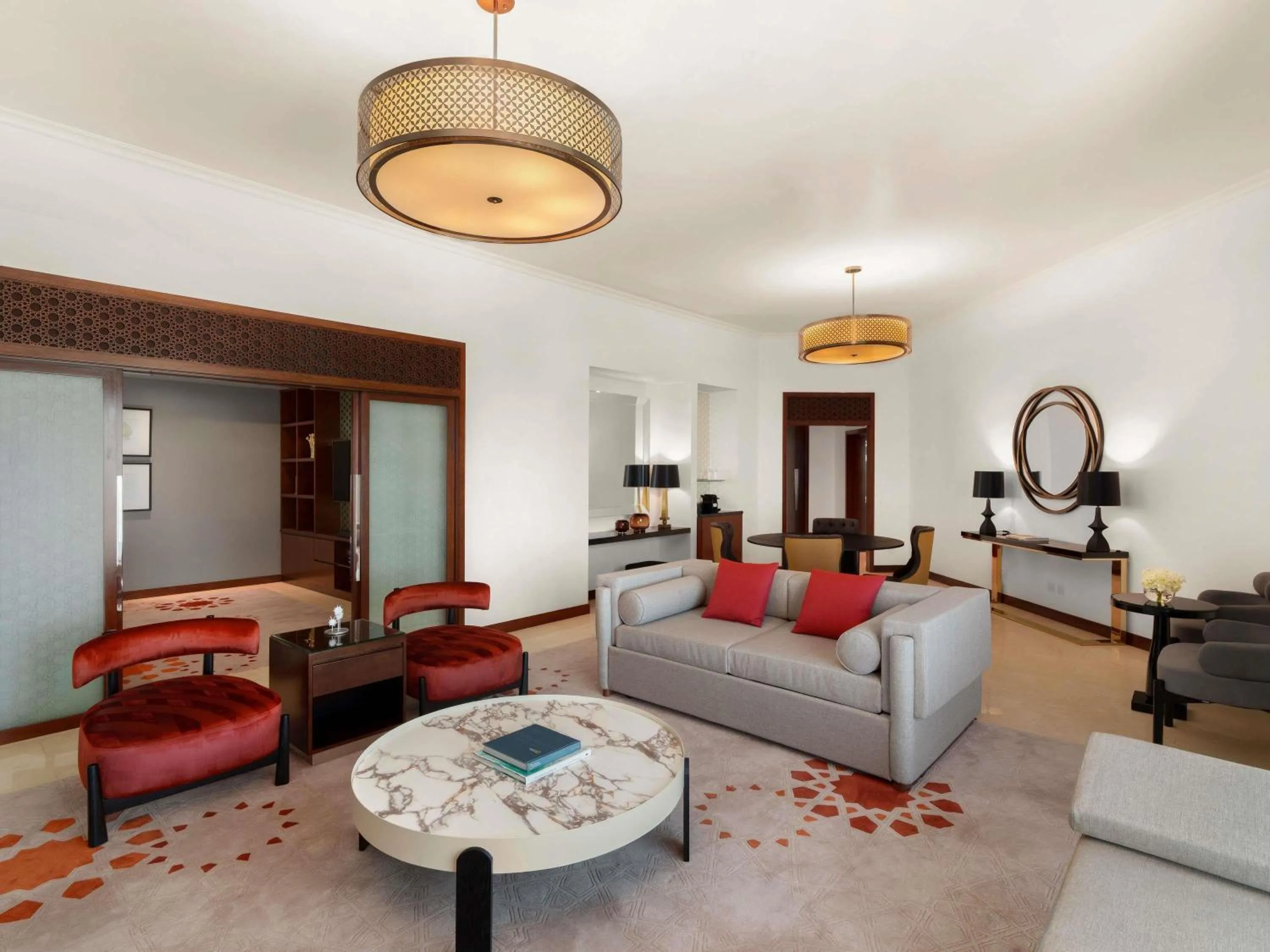 Bedroom in Rixos Marina Abu Dhabi