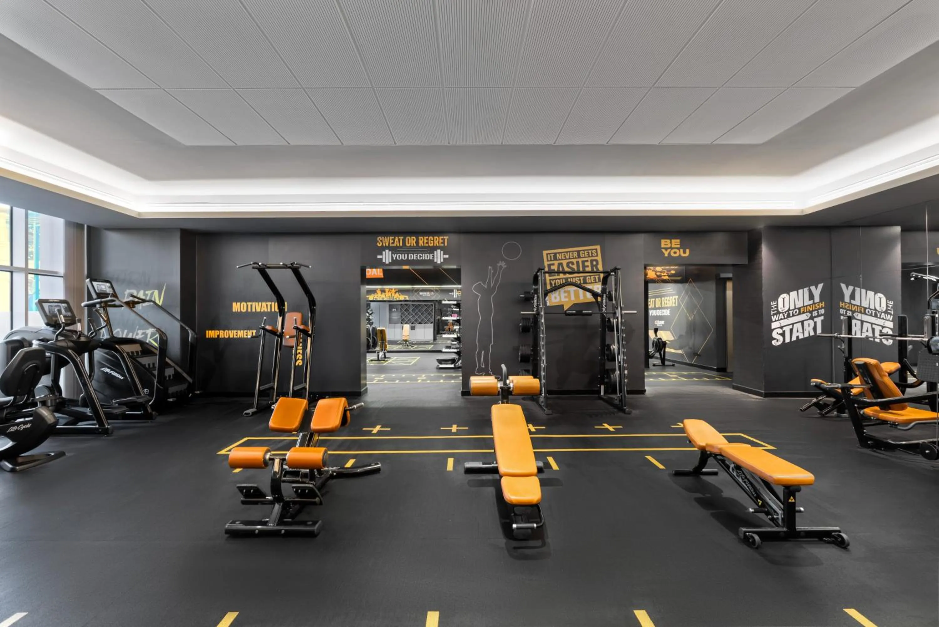 Fitness centre/facilities in Rixos Marina Abu Dhabi