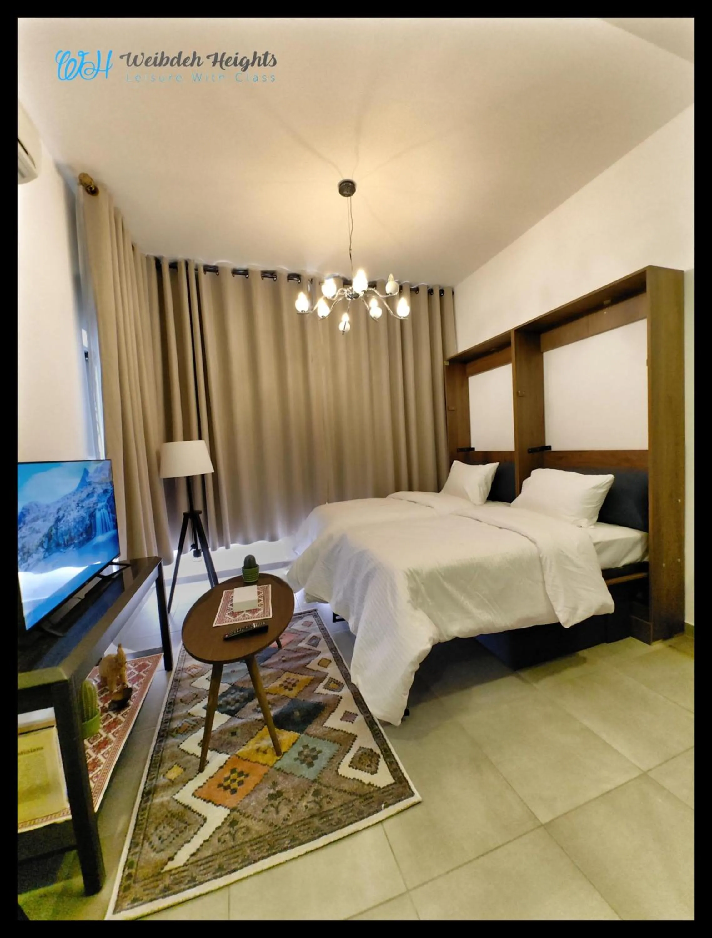 Bedroom, Bed in Weibdeh Heights Hotel Suites