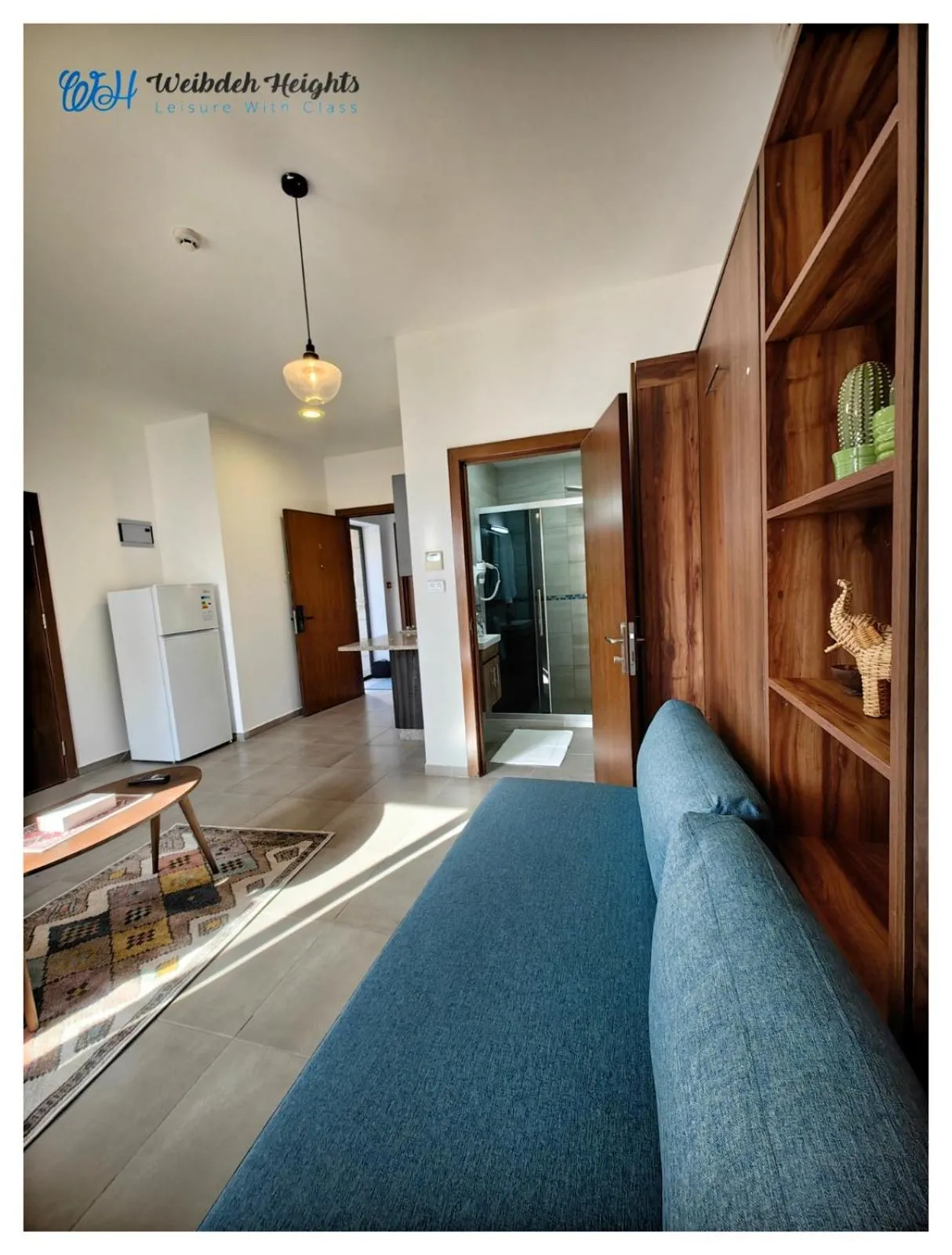 Living room, Bed in Weibdeh Heights Hotel Suites