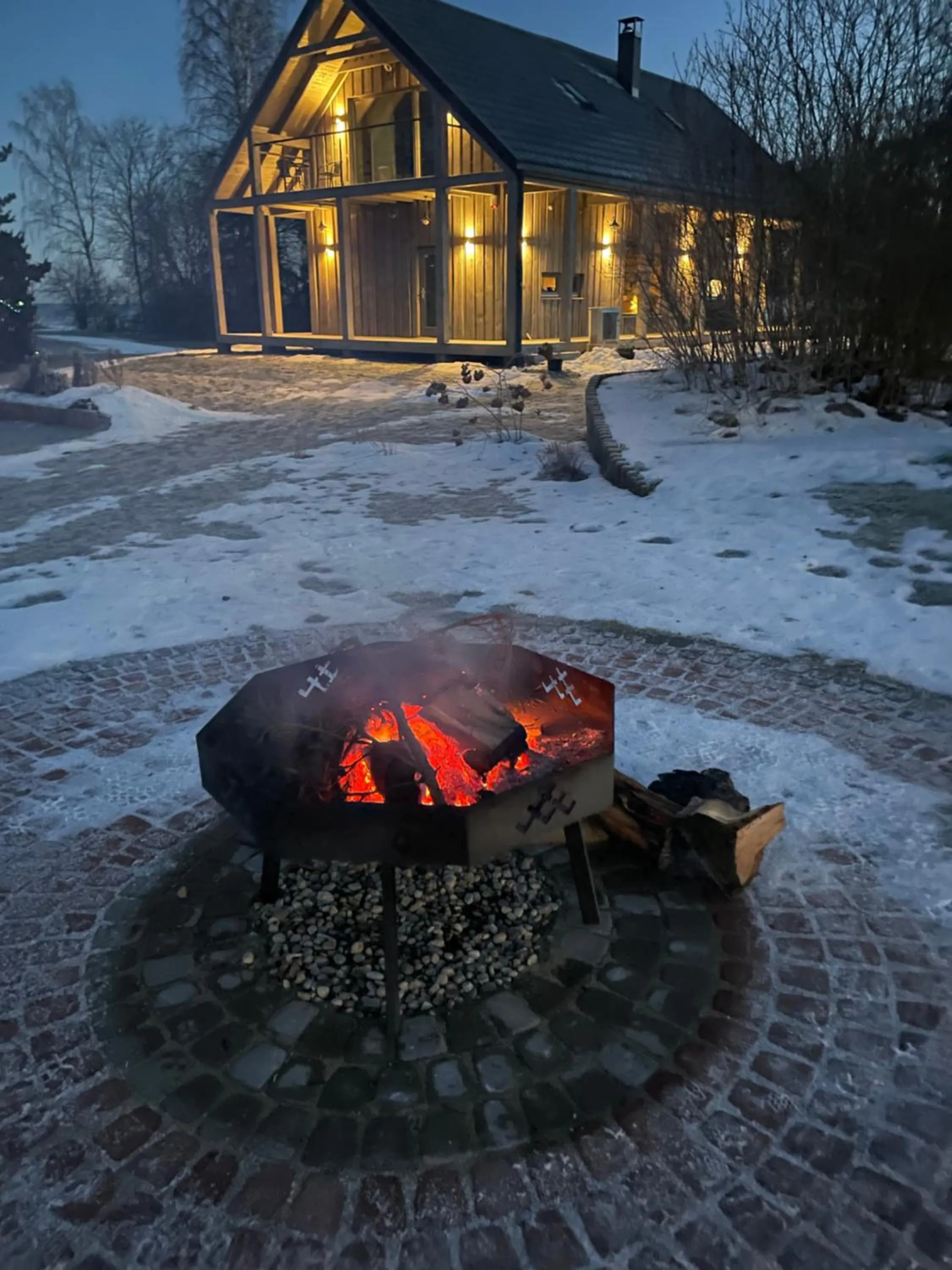 Winter in ZUŠU KLĒTS