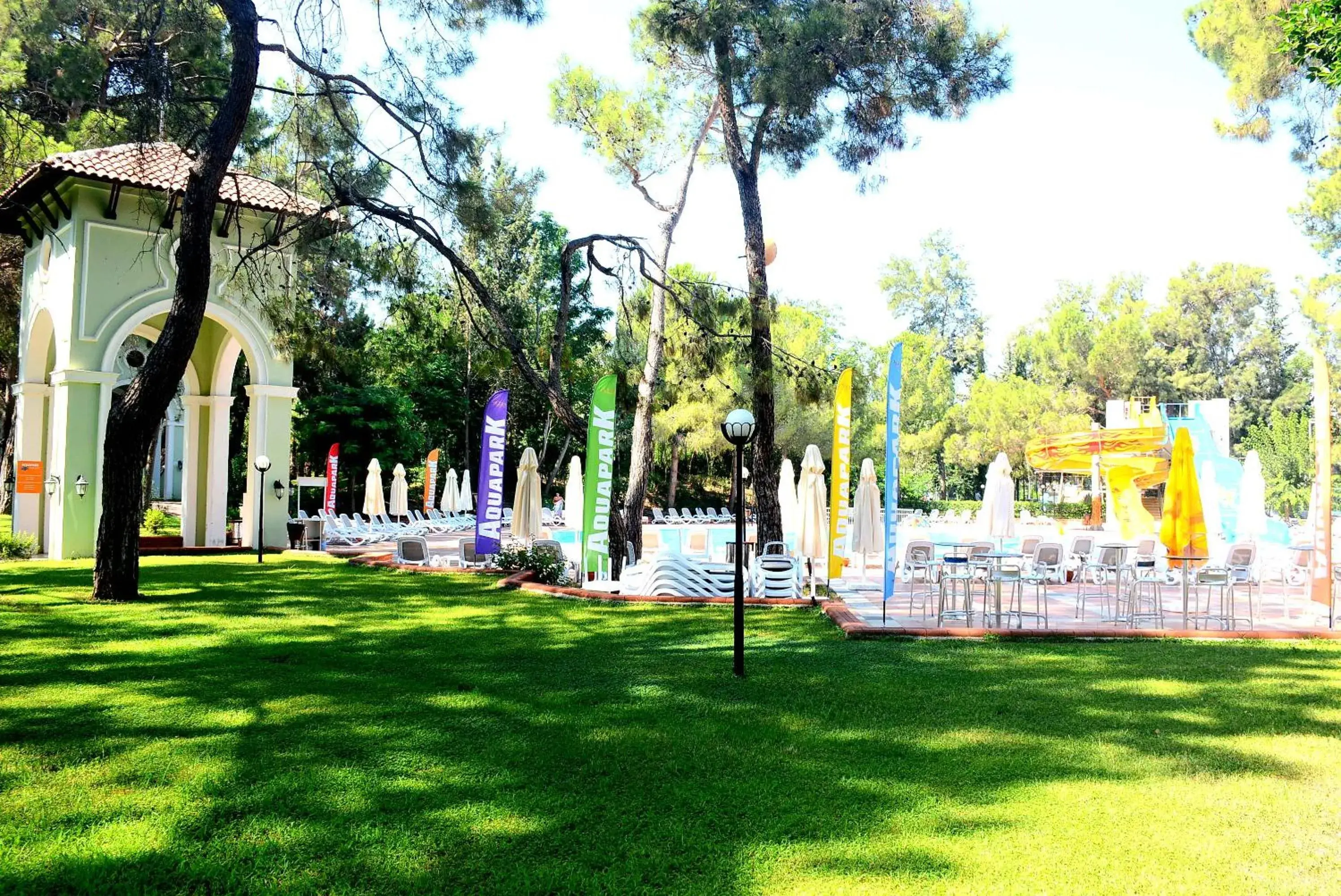 Aqua park, Garden in Meder Resort Hotel - Ultra All Inclusive