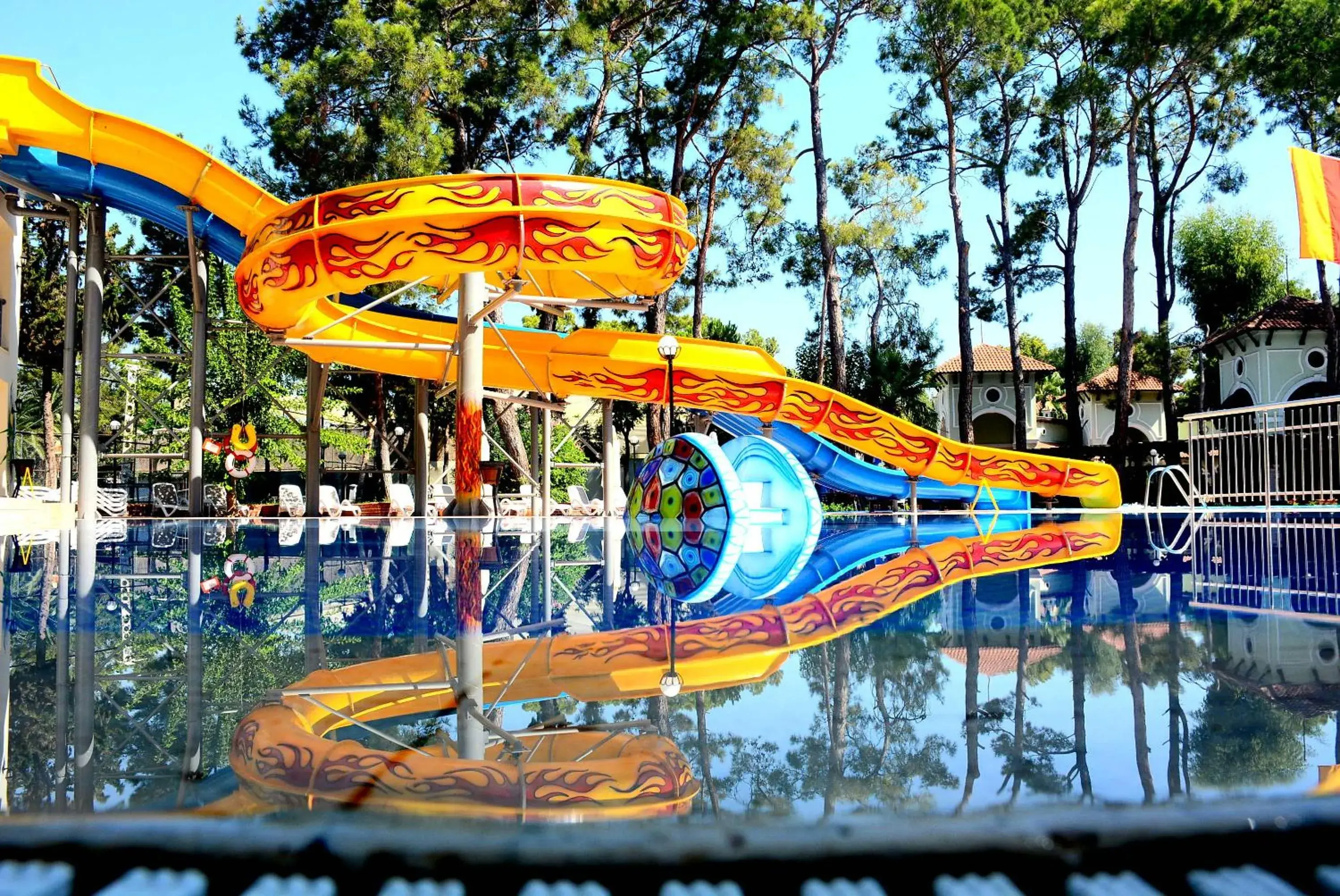 Aqua park, Water Park in Meder Resort Hotel - Ultra All Inclusive