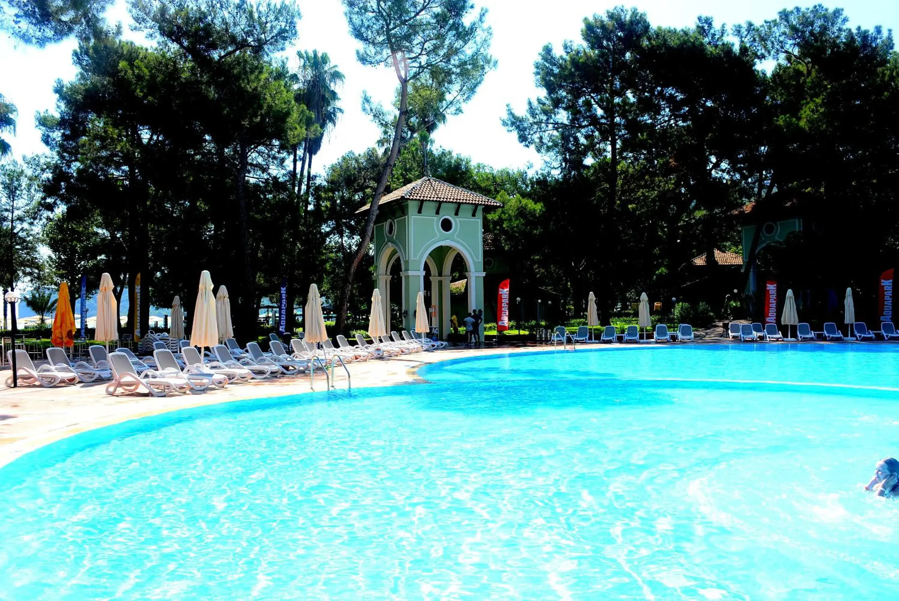 Aqua park, Swimming Pool in Meder Resort Hotel - Ultra All Inclusive