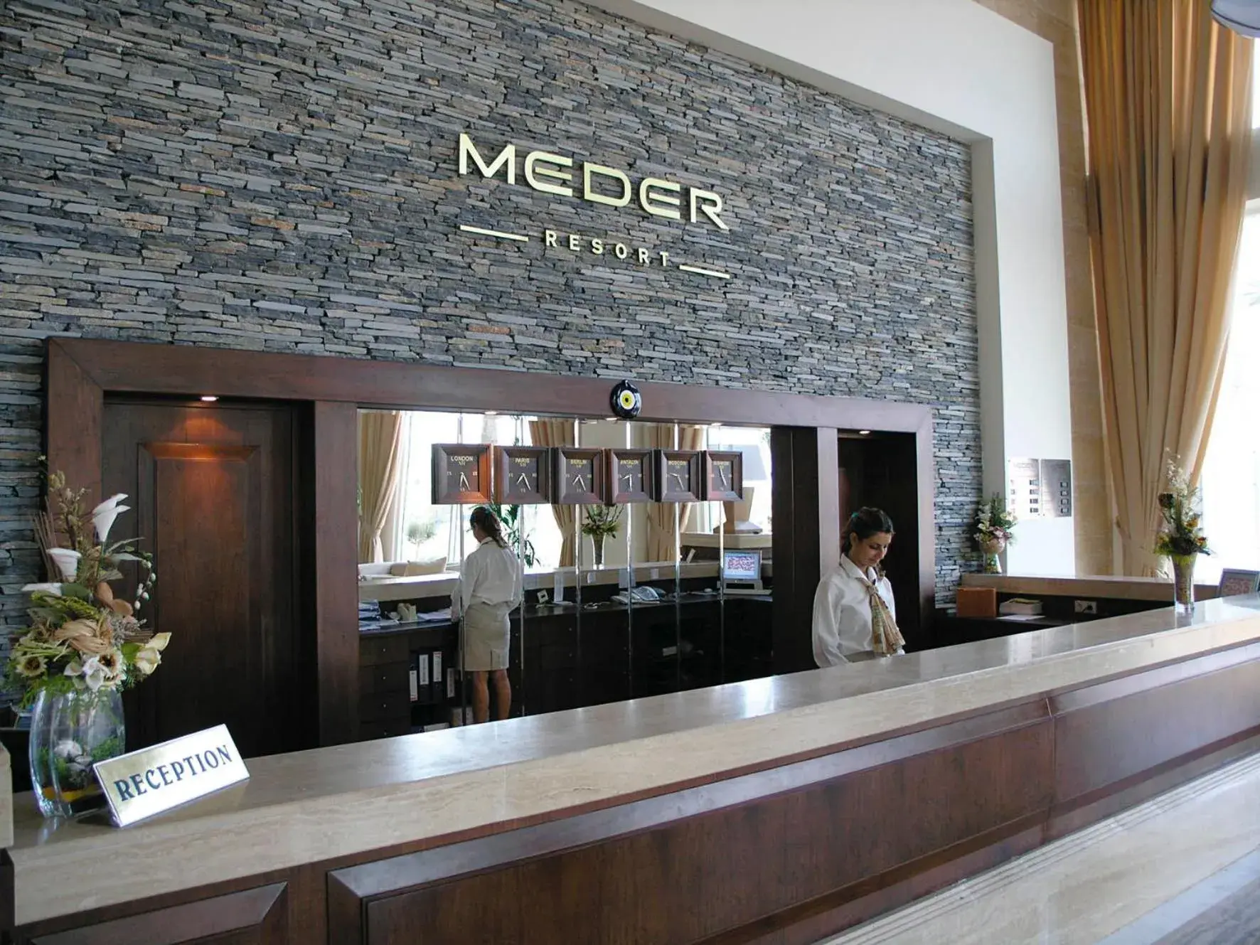 Lobby or reception, Lobby/Reception in Meder Resort Hotel - Ultra All Inclusive