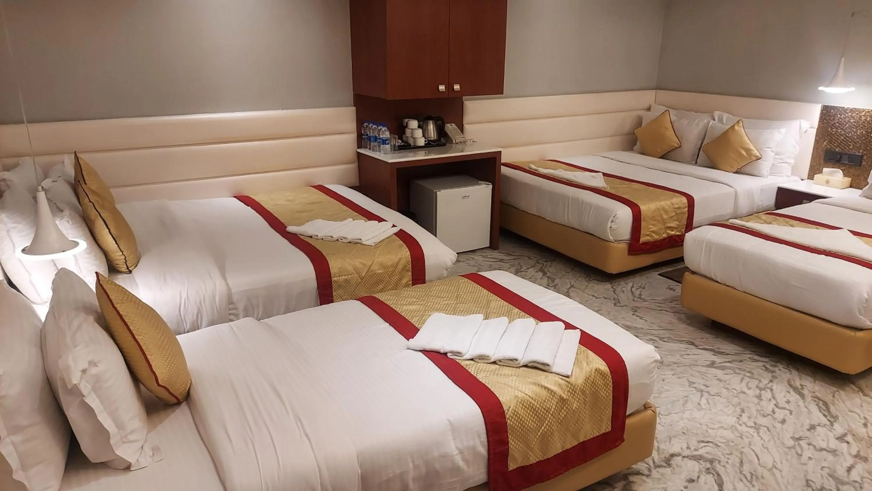 Photo of the whole room, Bed in Hotel Manila