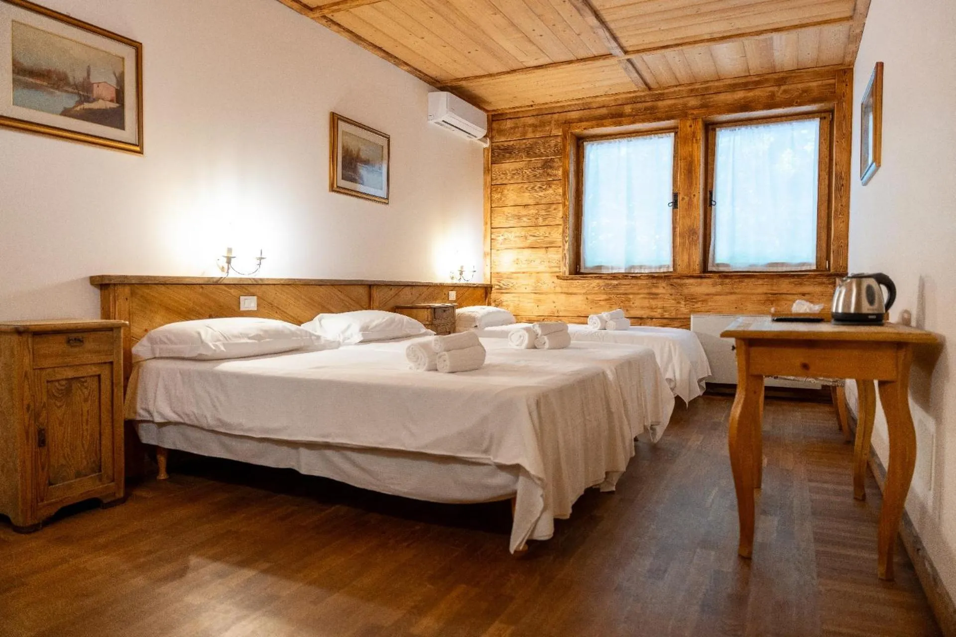 Bed in Locanda Al Cacciatore