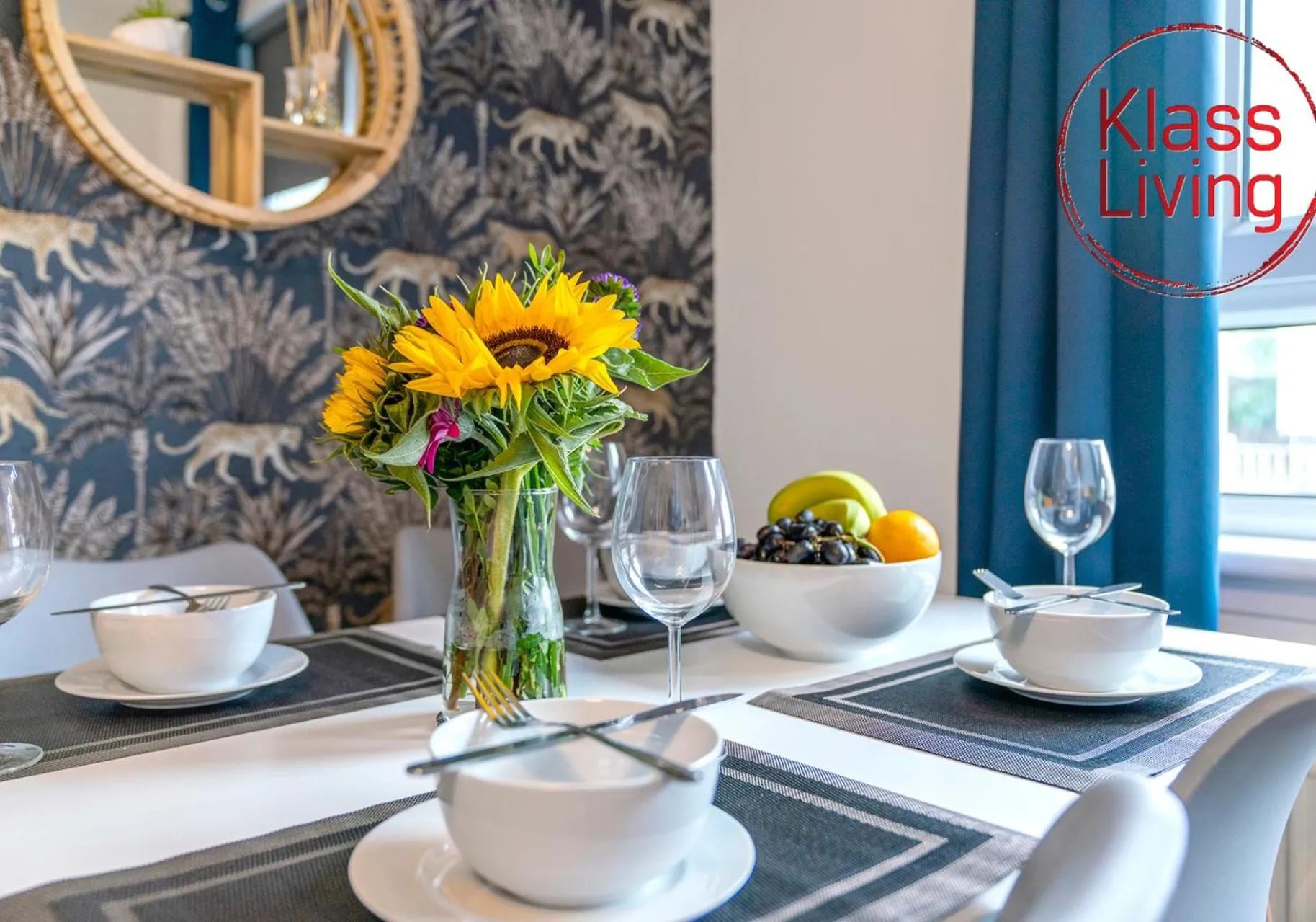 Decorative detail in Sanderson Apartment by Klass Living Uddingston