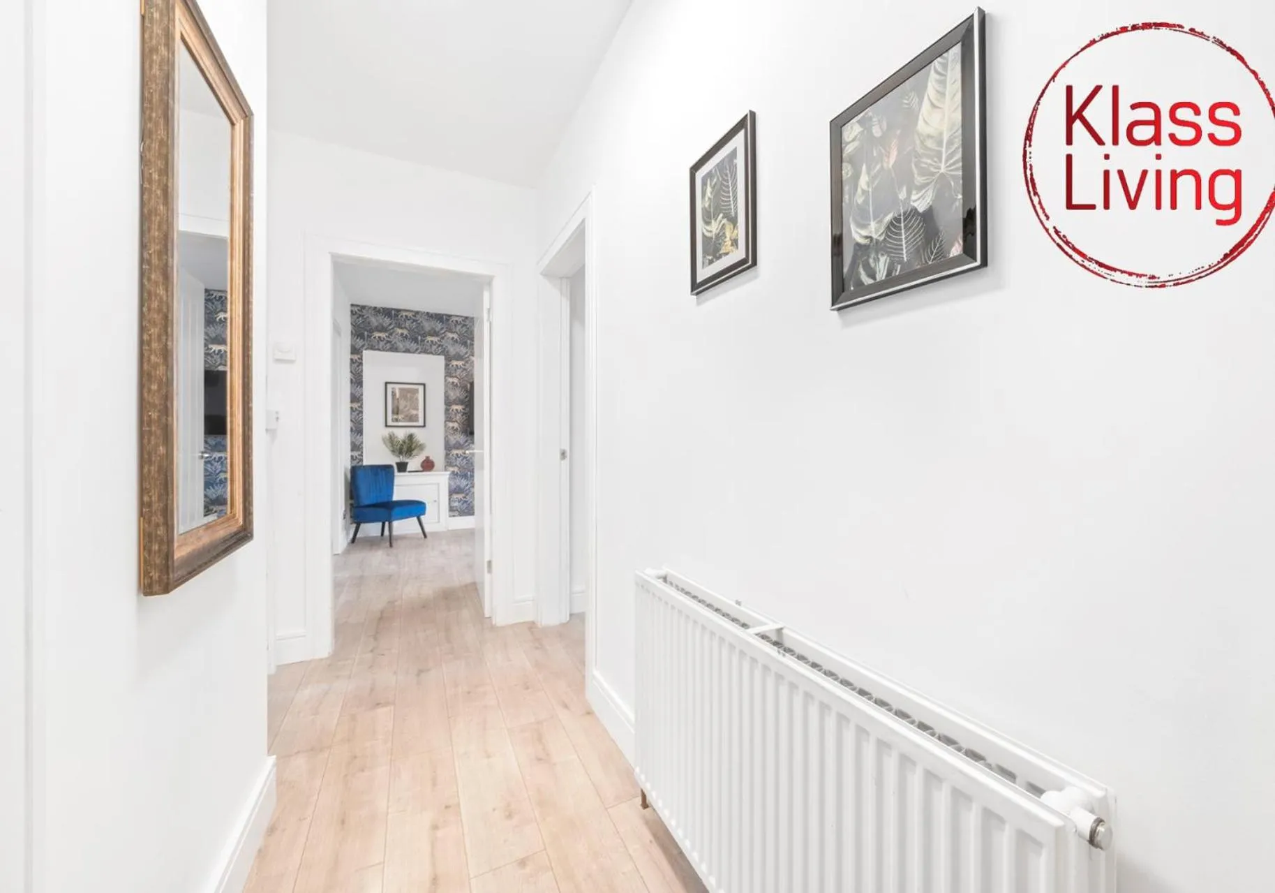 Decorative detail in Sanderson Apartment by Klass Living Uddingston