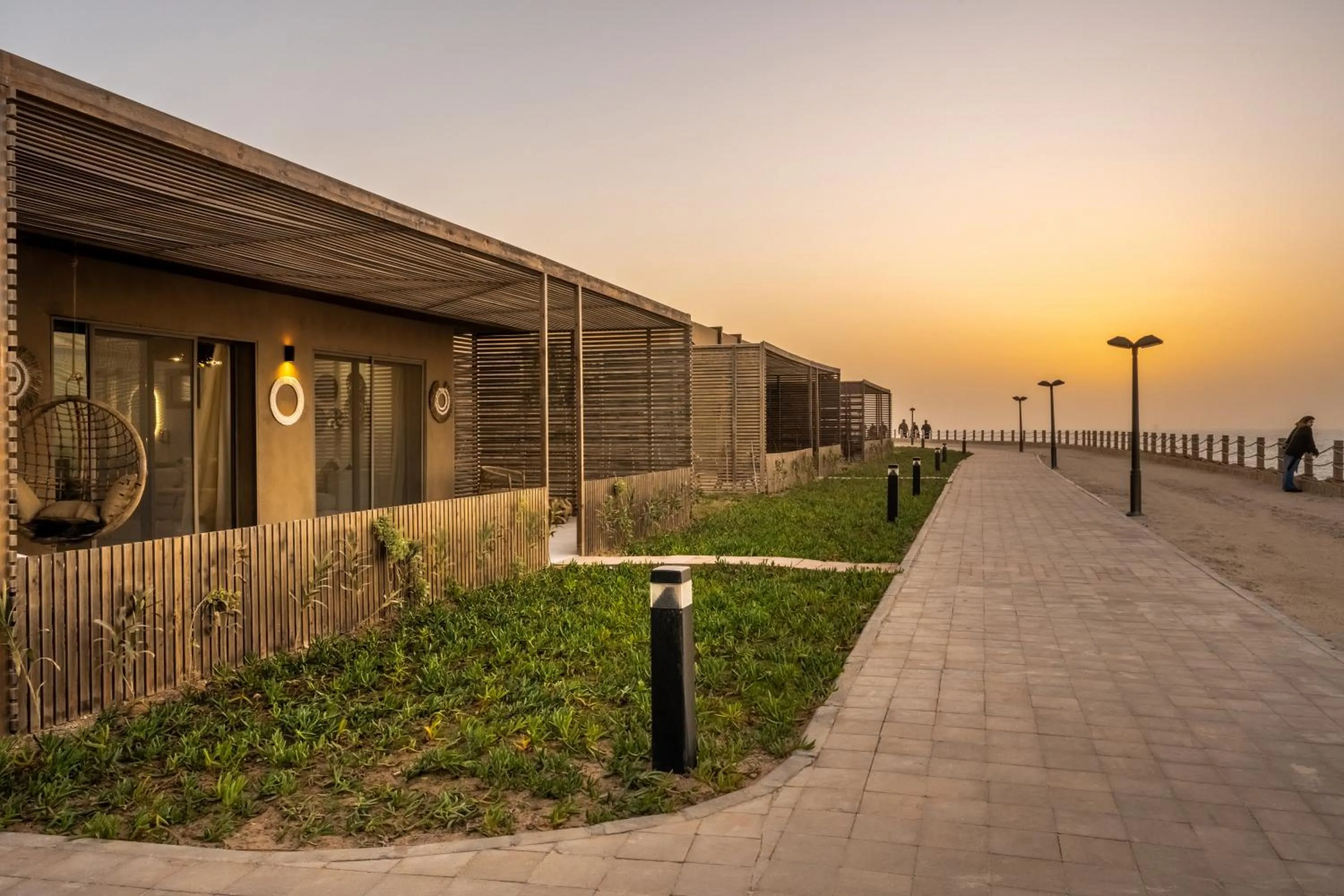 Patio in Tulum Beach Resort Dakhla
