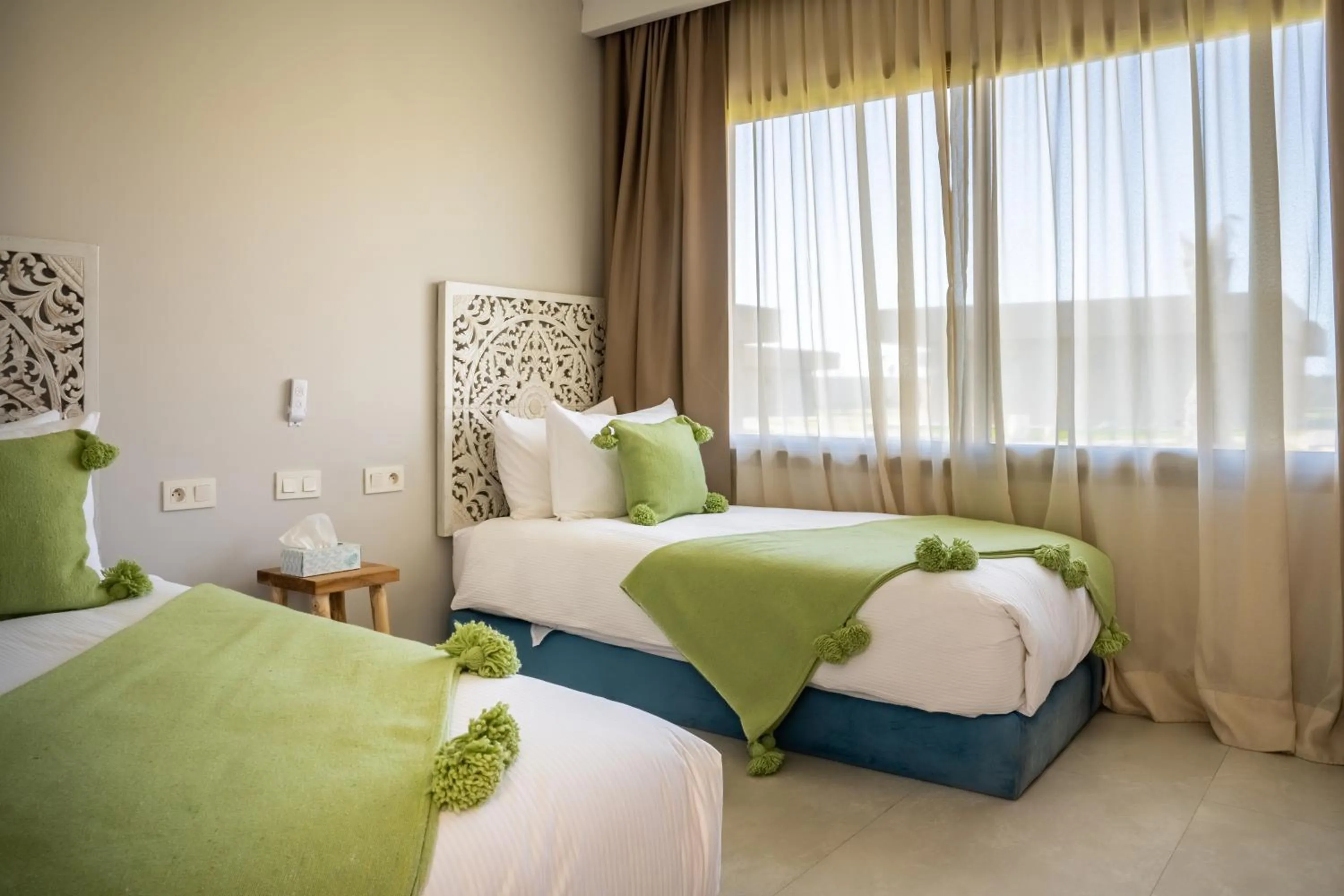 Bed in Tulum Beach Resort Dakhla