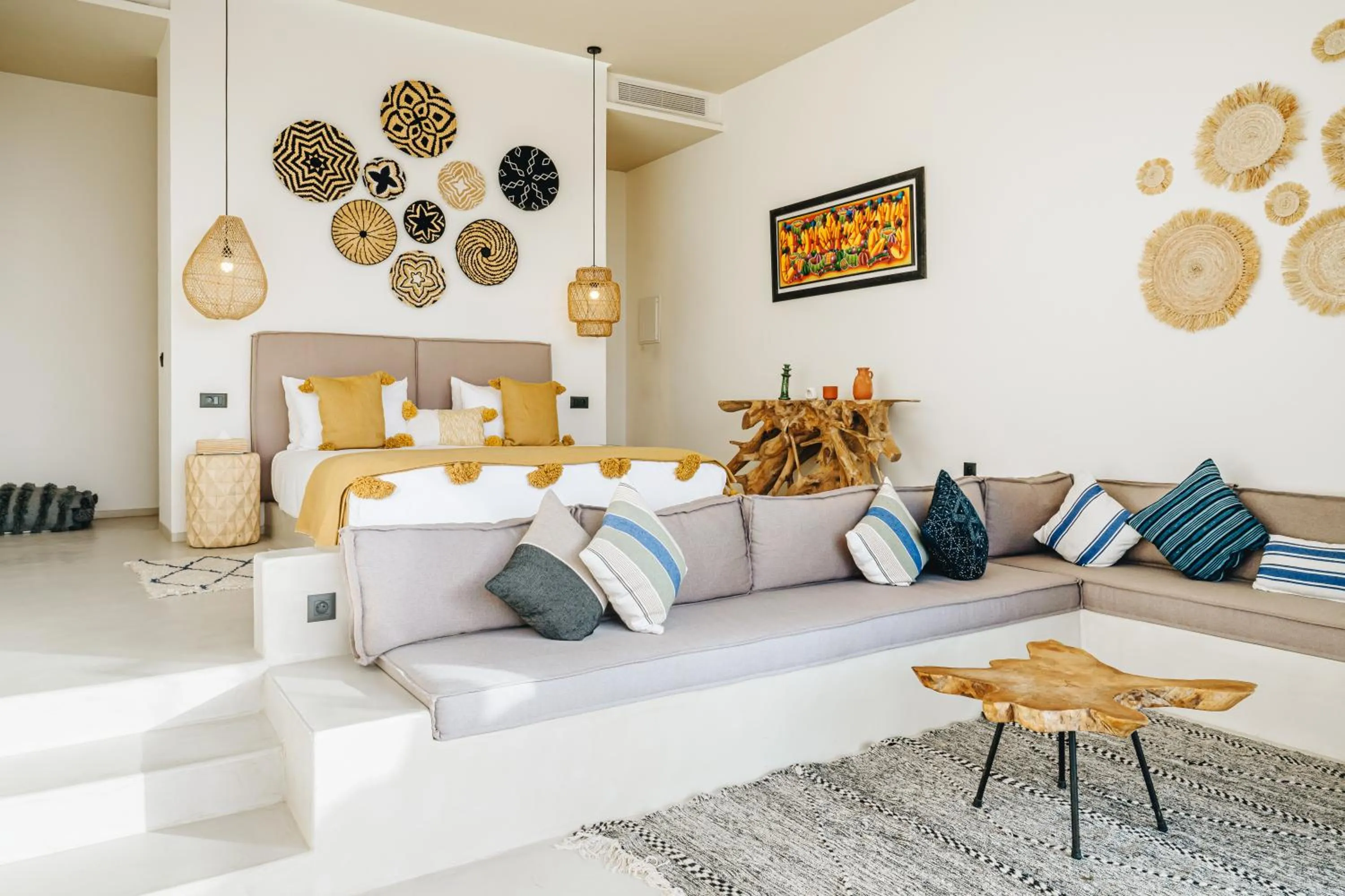 Living room in Tulum Beach Resort Dakhla